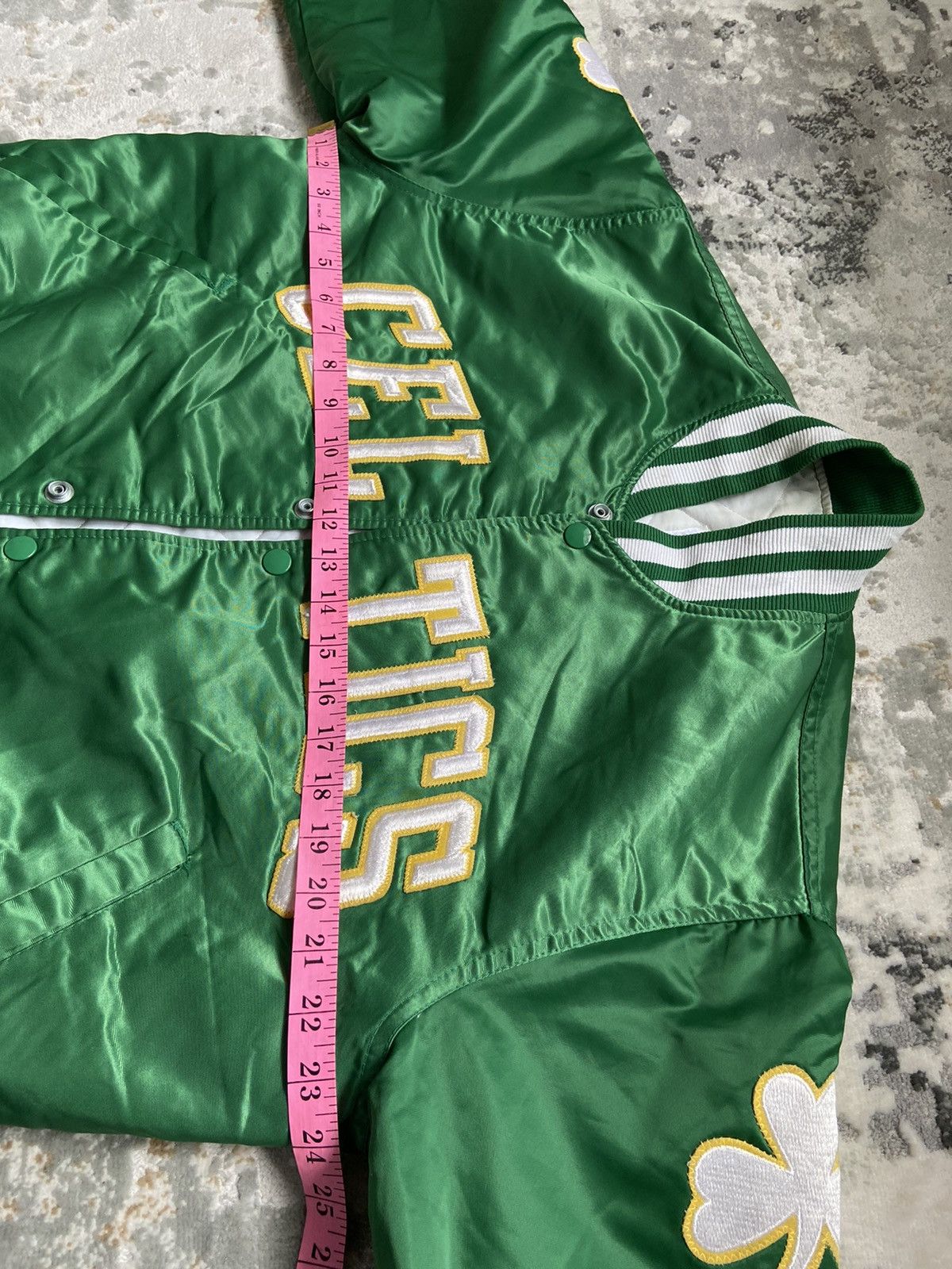 NBA Vintage NBA Starter Boston Celtics Satin Varsity Bombers Size US M / EU 48-50 / 2 - 9 Thumbnail