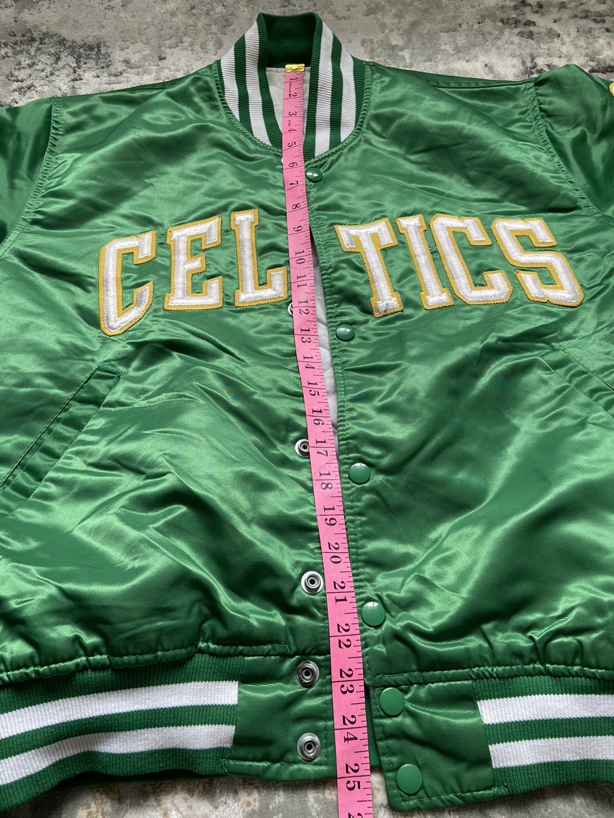 NBA Vintage NBA Starter Boston Celtics Satin Varsity Bombers Size US M / EU 48-50 / 2 - 10 Thumbnail