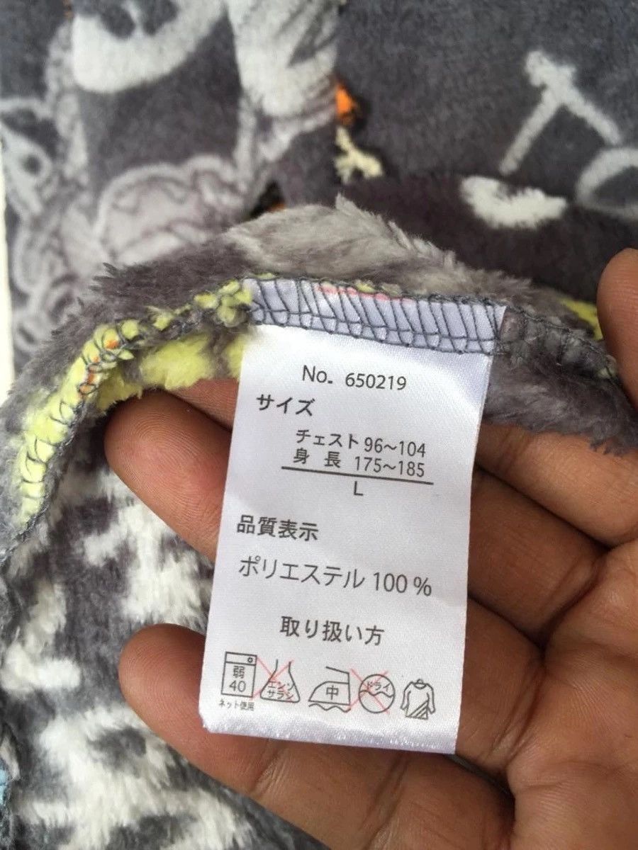 One Piece 💥Anime One Piece Overprint Fleece Shirt Size US L / EU 52-54 / 3 - 6 Thumbnail