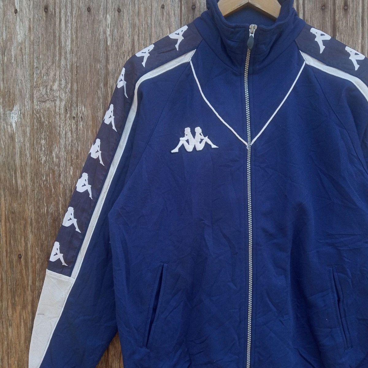 Kappa Kappa Full Side Tape Logo On Sleeve Kappa Jacket Size US M / EU 48-50 / 2 - 3 Thumbnail
