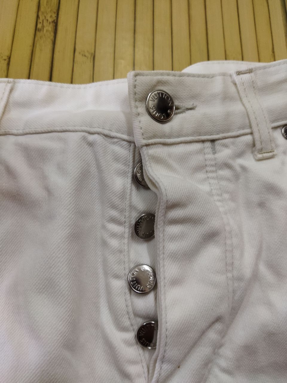 Louis Vuitton Louis Vuitton White Jeans Size US 30 / EU 46 - 14 Thumbnail
