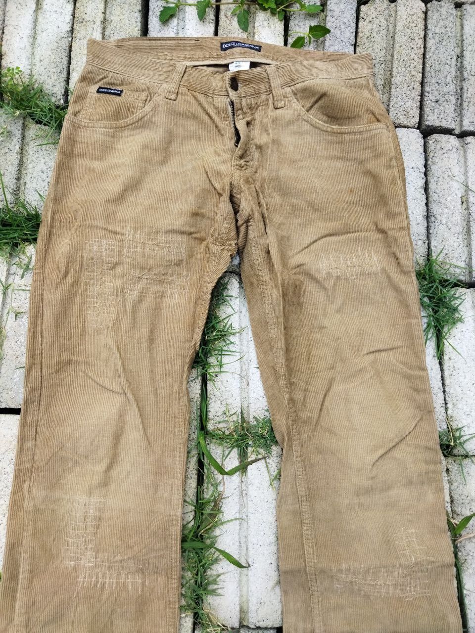 Dolce & Gabbana Vintage Dolce & Gabbana Corduroy Pants Size US 33 - 3 Thumbnail
