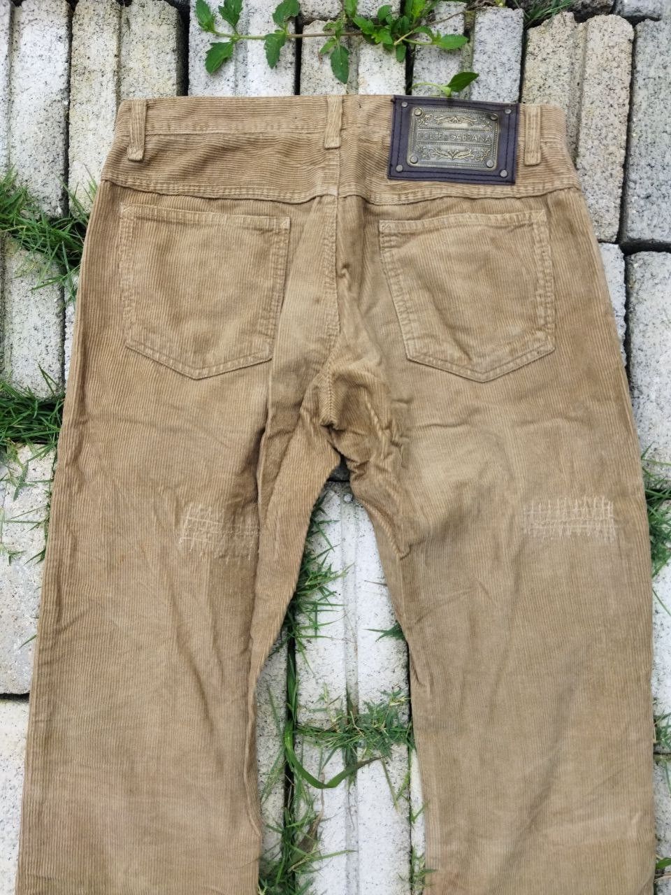 Dolce & Gabbana Vintage Dolce & Gabbana Corduroy Pants Size US 33 - 7 Thumbnail