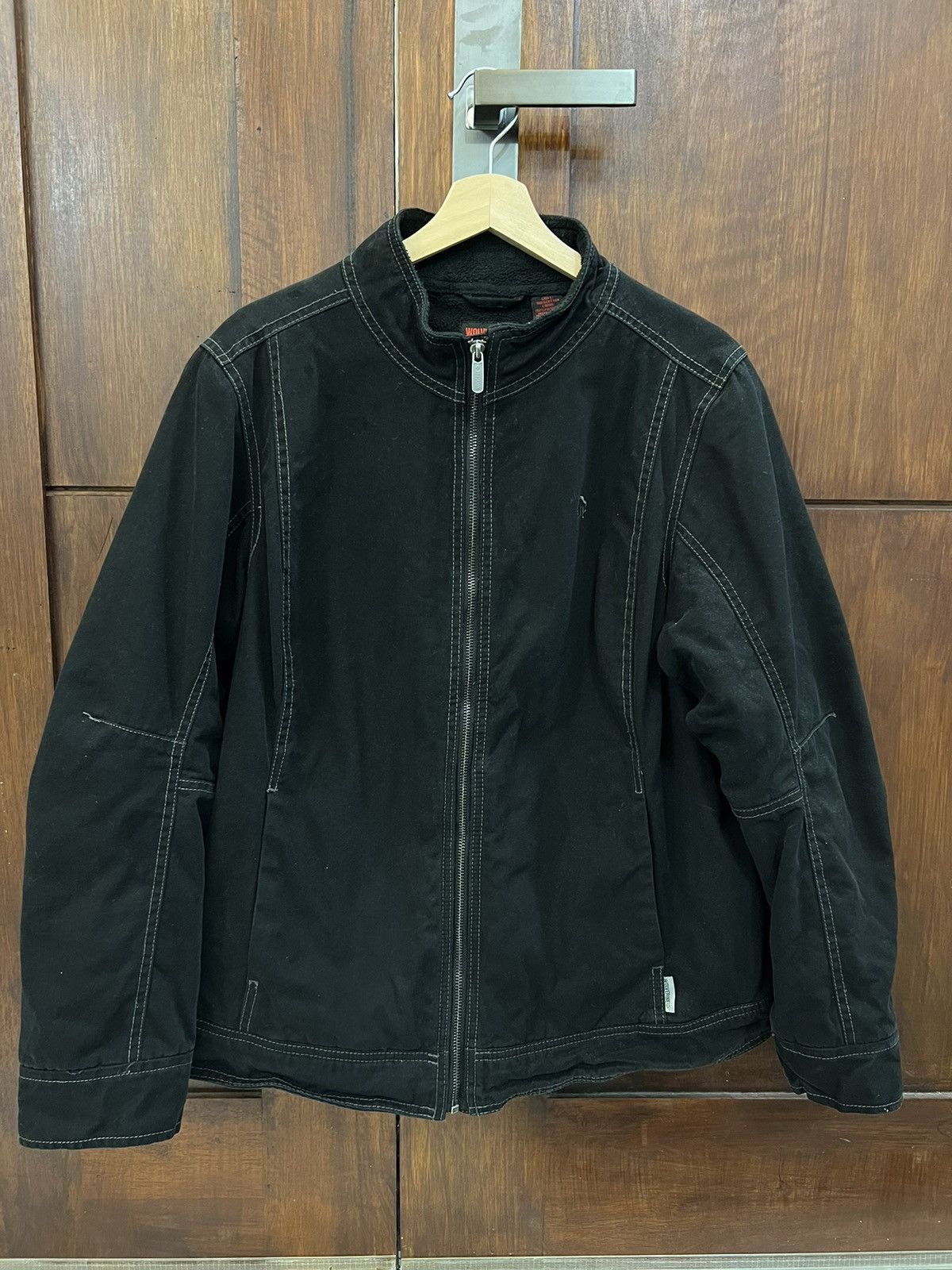 Vintage × Wolverine Wolverine Black Jacket Size US L / EU 52-54 / 3 - 1 Thumbnail