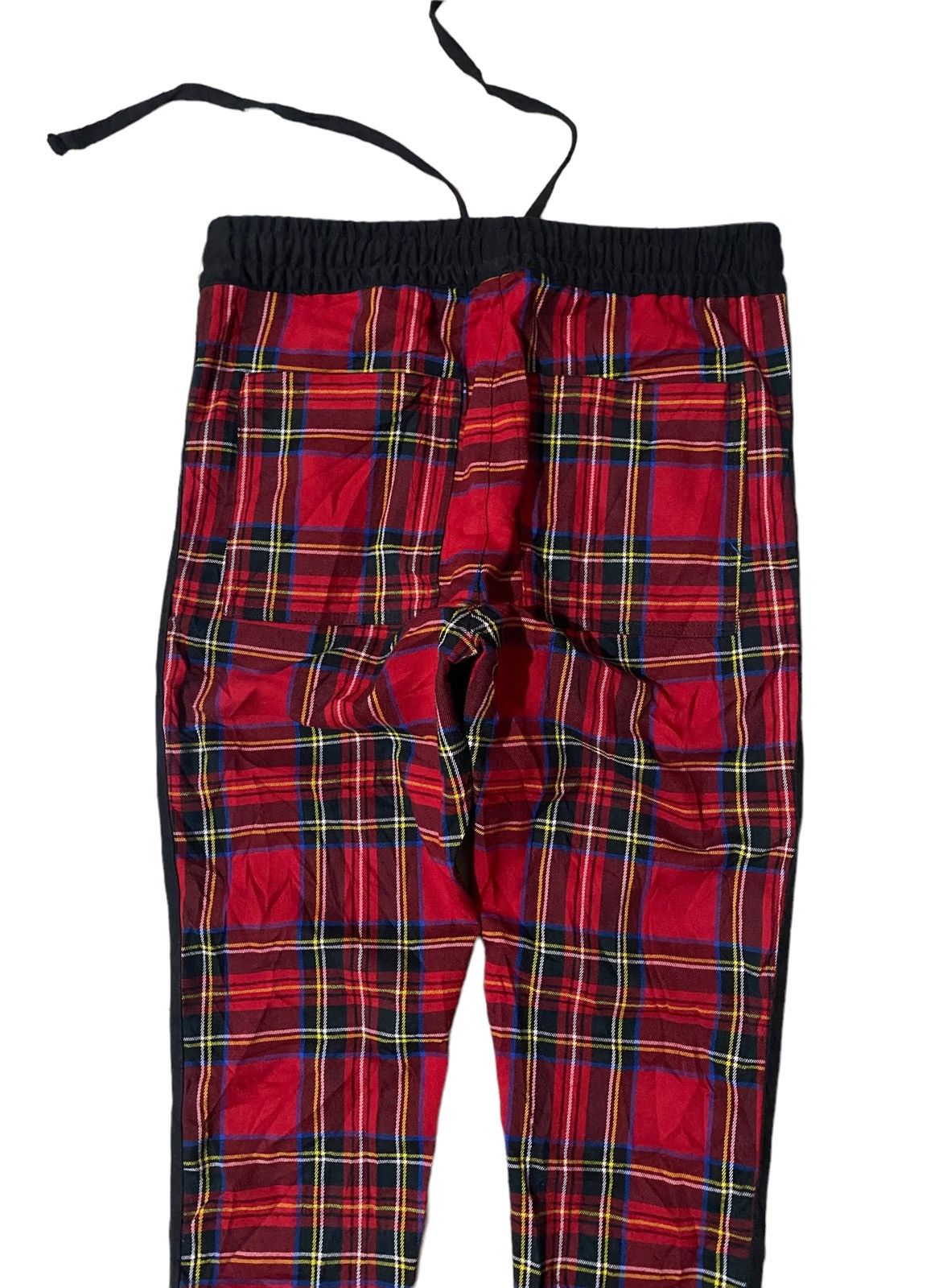 Forever 21 Japanese Forever 21Men Red Tartan Jogger Pant Size US 30 / EU 46 - 5 Thumbnail