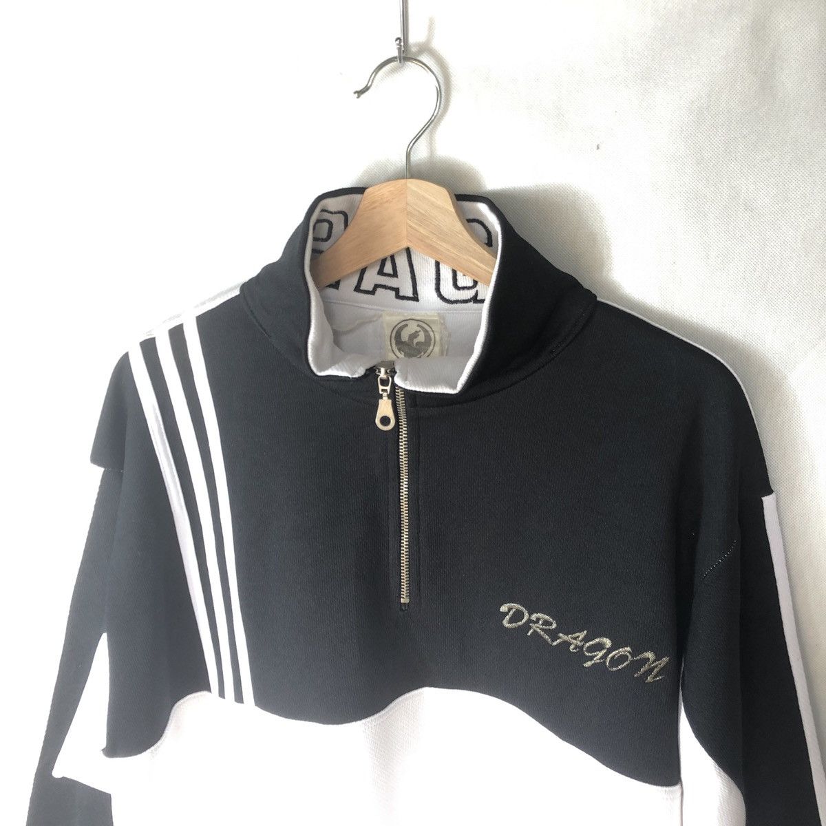 Vintage Vintage 90s Dragon Skateboards Track Anorak Pullover Size US L / EU 52-54 / 3 - 4 Thumbnail