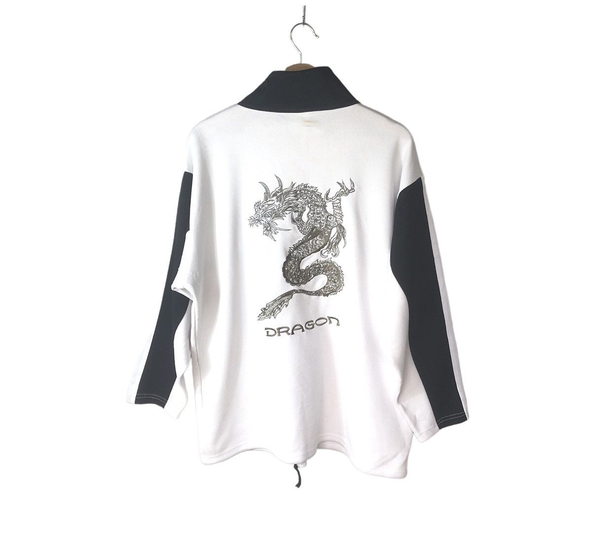 Vintage Vintage 90s Dragon Skateboards Track Anorak Pullover Size US L / EU 52-54 / 3 - 1 Thumbnail