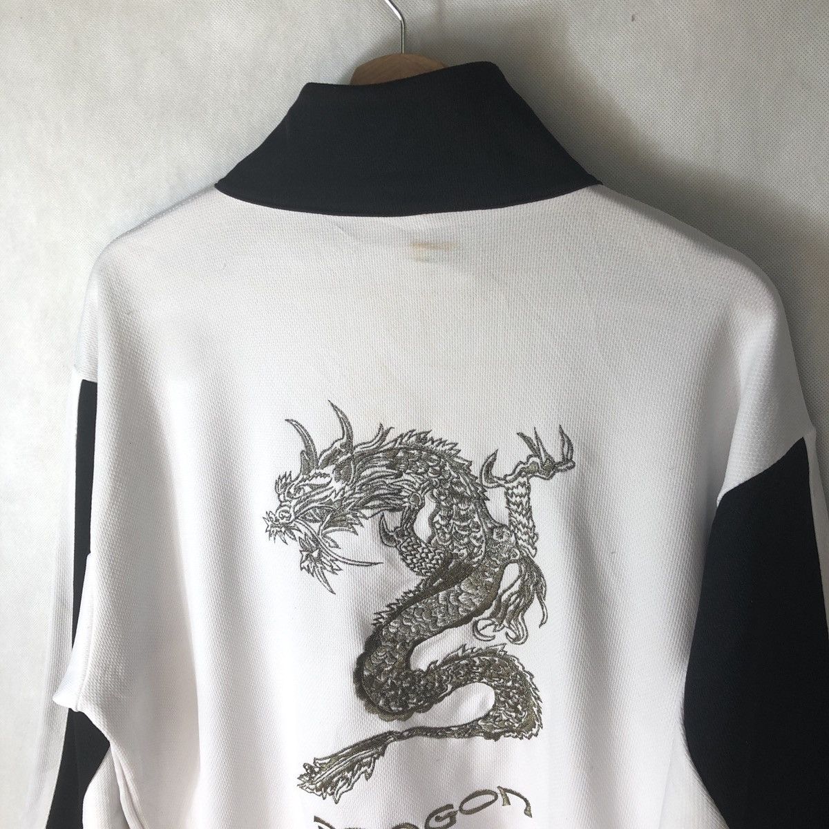Vintage Vintage 90s Dragon Skateboards Track Anorak Pullover Size US L / EU 52-54 / 3 - 3 Thumbnail