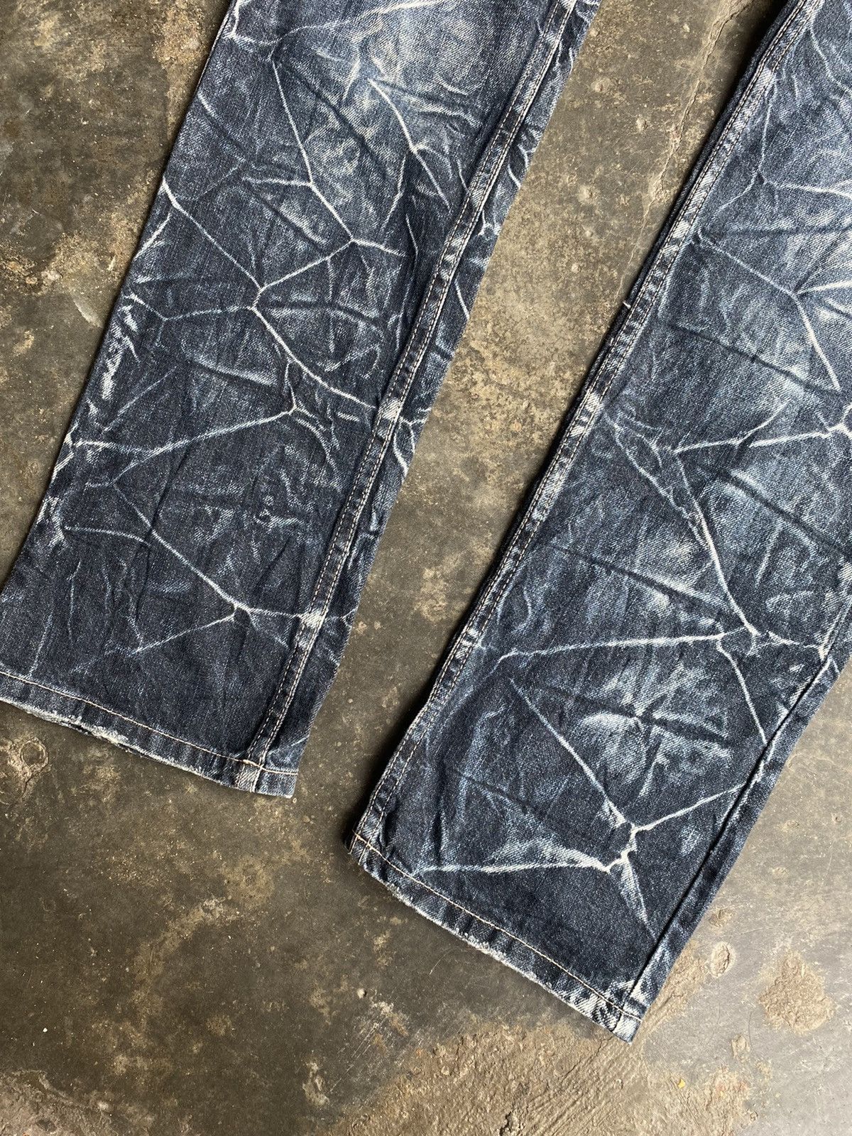 Japanese Brand × Vintage Anfui Double Waist Jeans Size US 30 / EU 46 - 5 Thumbnail