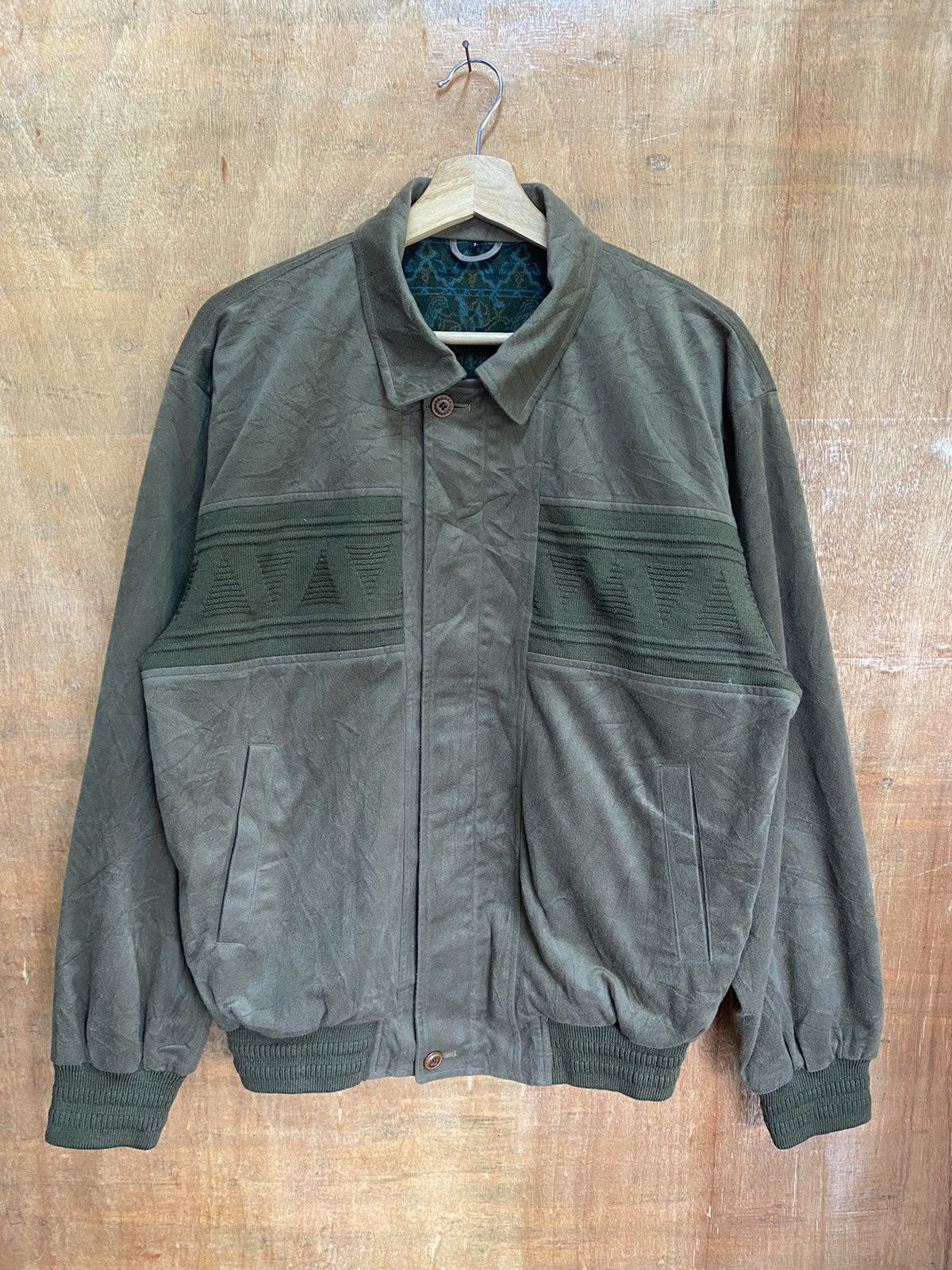 Japanese Brand × Velvet × Vintage Vintage 90s Japanese Velvet Bomber Jacket Size US L / EU 52-54 / 3 - 1 Thumbnail