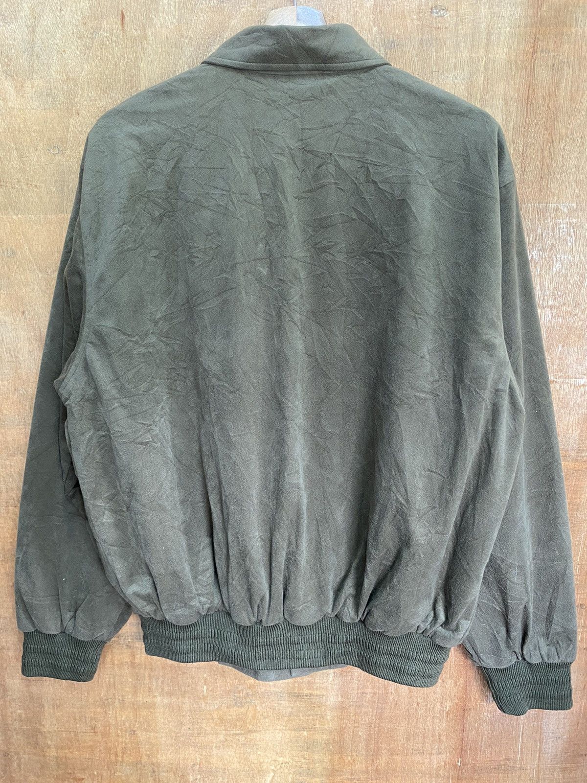 Japanese Brand × Velvet × Vintage Vintage 90s Japanese Velvet Bomber Jacket Size US L / EU 52-54 / 3 - 4 Thumbnail
