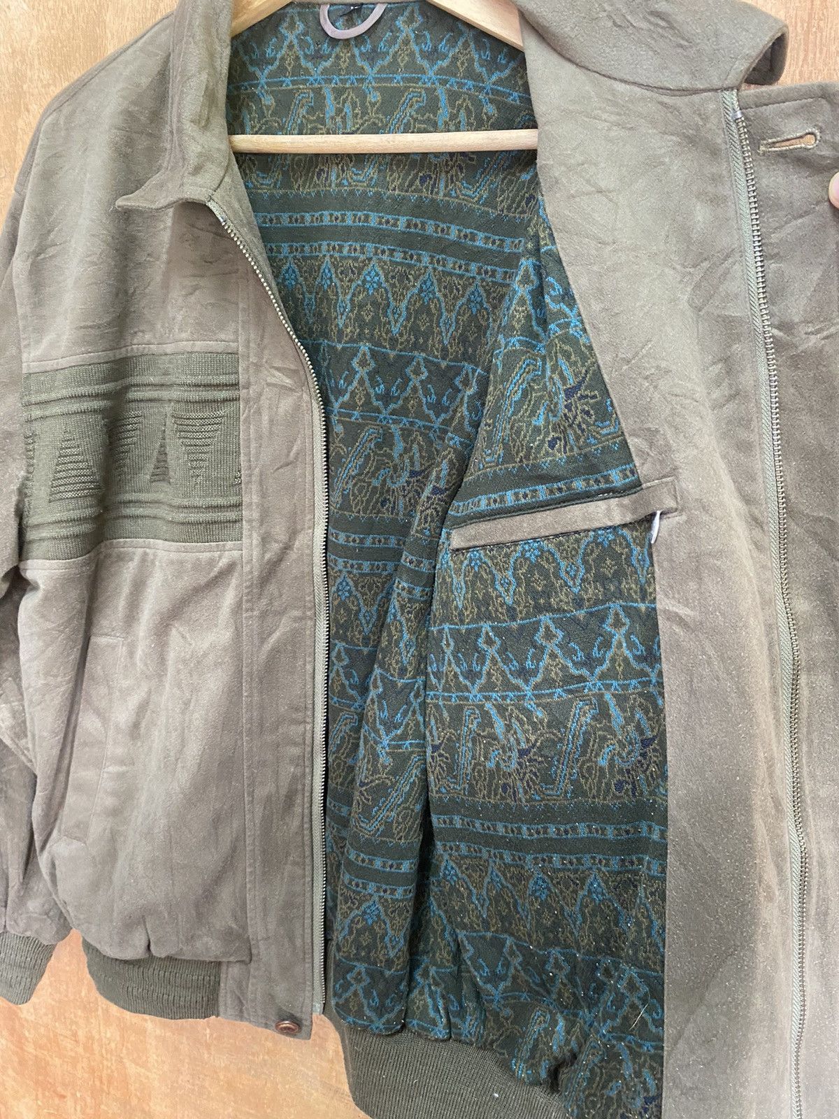 Japanese Brand × Velvet × Vintage Vintage 90s Japanese Velvet Bomber Jacket Size US L / EU 52-54 / 3 - 5 Thumbnail