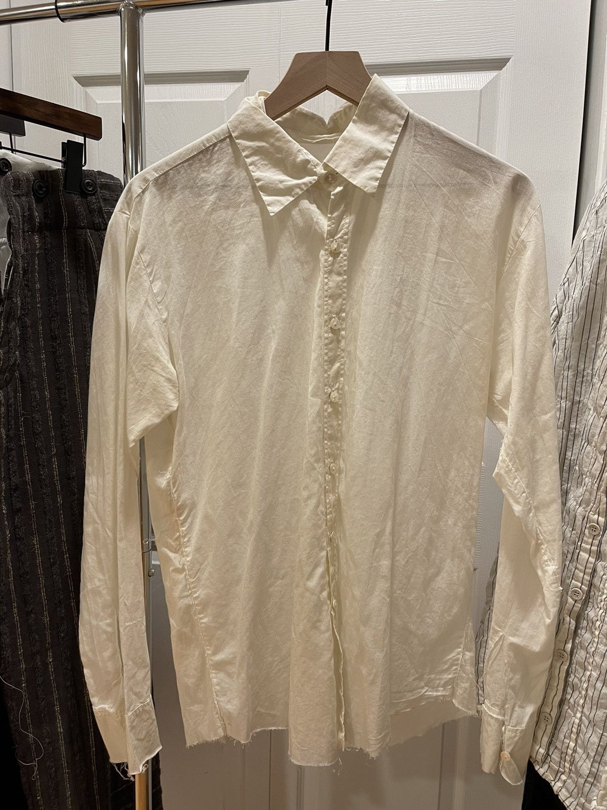 Elena Dawson Elena Dawson Cream Button Up | Grailed