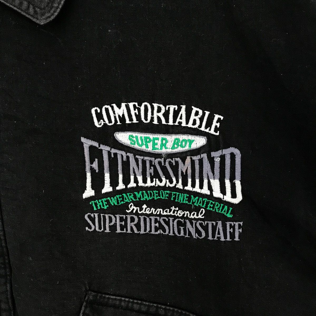 Botany 500 × Vintage Vintage BOTANY 500 Jacket Staff Only Big Logo Embroidery Size US L / EU 52-54 / 3 - 3 Thumbnail