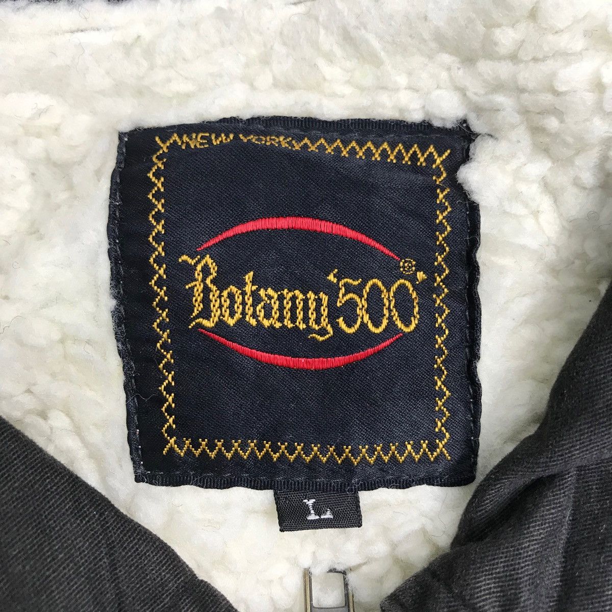 Botany 500 × Vintage Vintage BOTANY 500 Jacket Staff Only Big Logo Embroidery Size US L / EU 52-54 / 3 - 5 Thumbnail