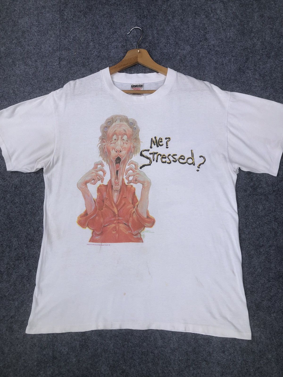Vintage Rare🔥Vintage 90s Art Mike Scovel T Shirt Size US L / EU 52-54 / 3 - 12 Thumbnail
