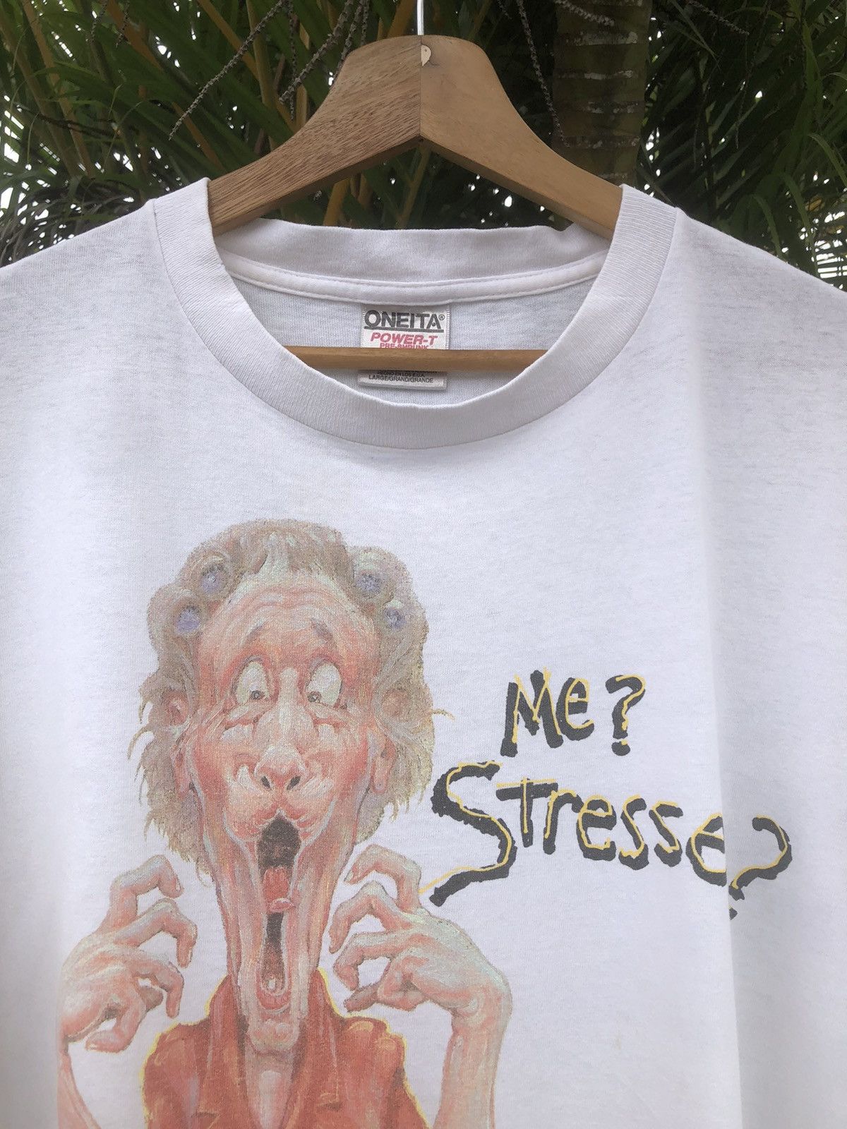 Vintage Rare🔥Vintage 90s Art Mike Scovel T Shirt Size US L / EU 52-54 / 3 - 2 Thumbnail