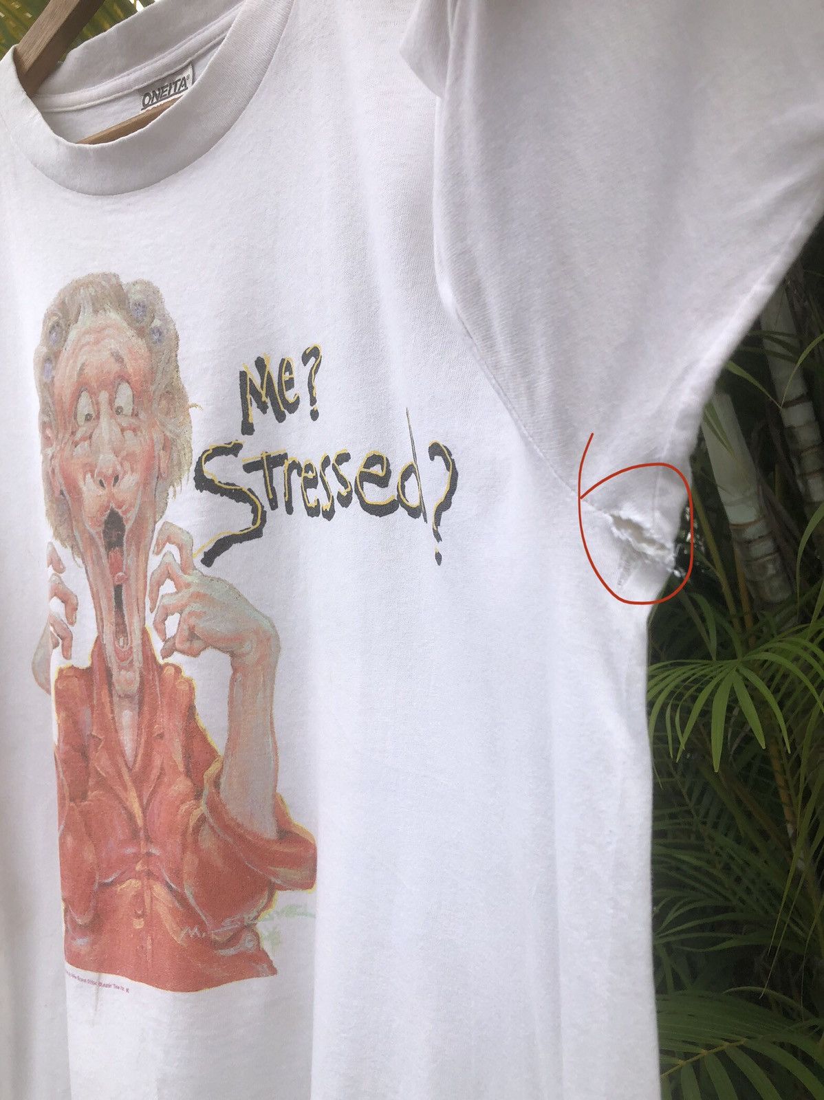 Vintage Rare🔥Vintage 90s Art Mike Scovel T Shirt Size US L / EU 52-54 / 3 - 11 Thumbnail