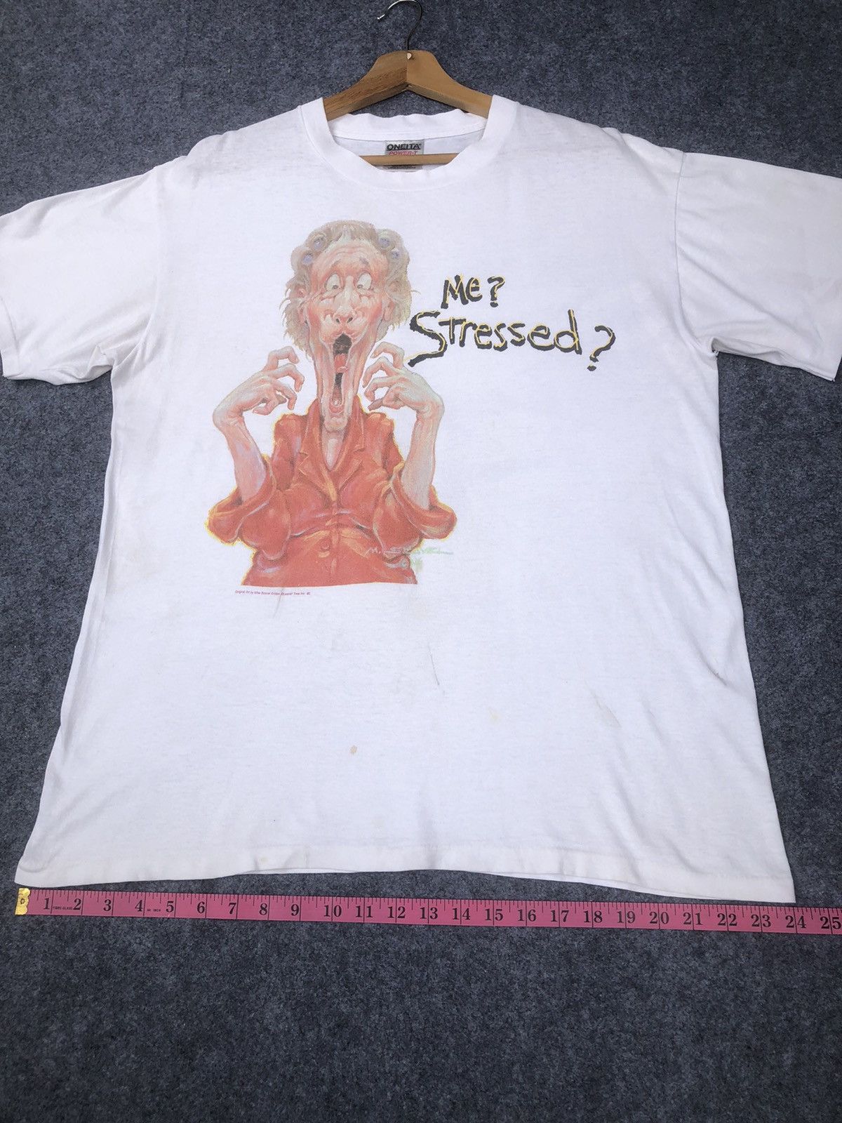 Vintage Rare🔥Vintage 90s Art Mike Scovel T Shirt Size US L / EU 52-54 / 3 - 16 Thumbnail