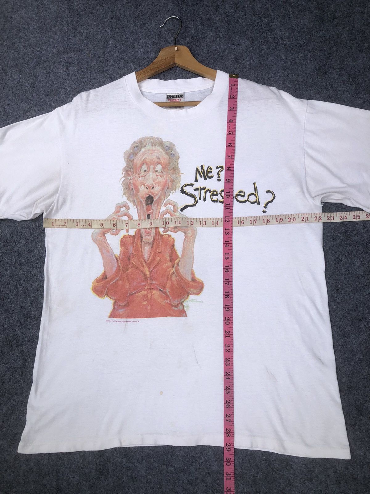 Vintage Rare🔥Vintage 90s Art Mike Scovel T Shirt Size US L / EU 52-54 / 3 - 14 Thumbnail