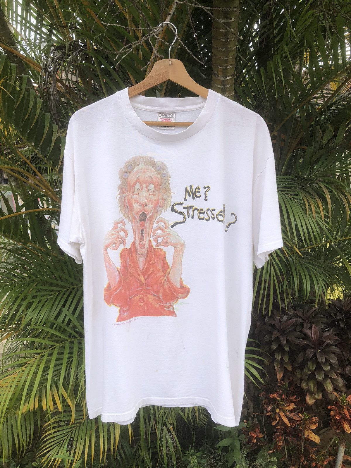 Vintage Rare🔥Vintage 90s Art Mike Scovel T Shirt Size US L / EU 52-54 / 3 - 1 Thumbnail