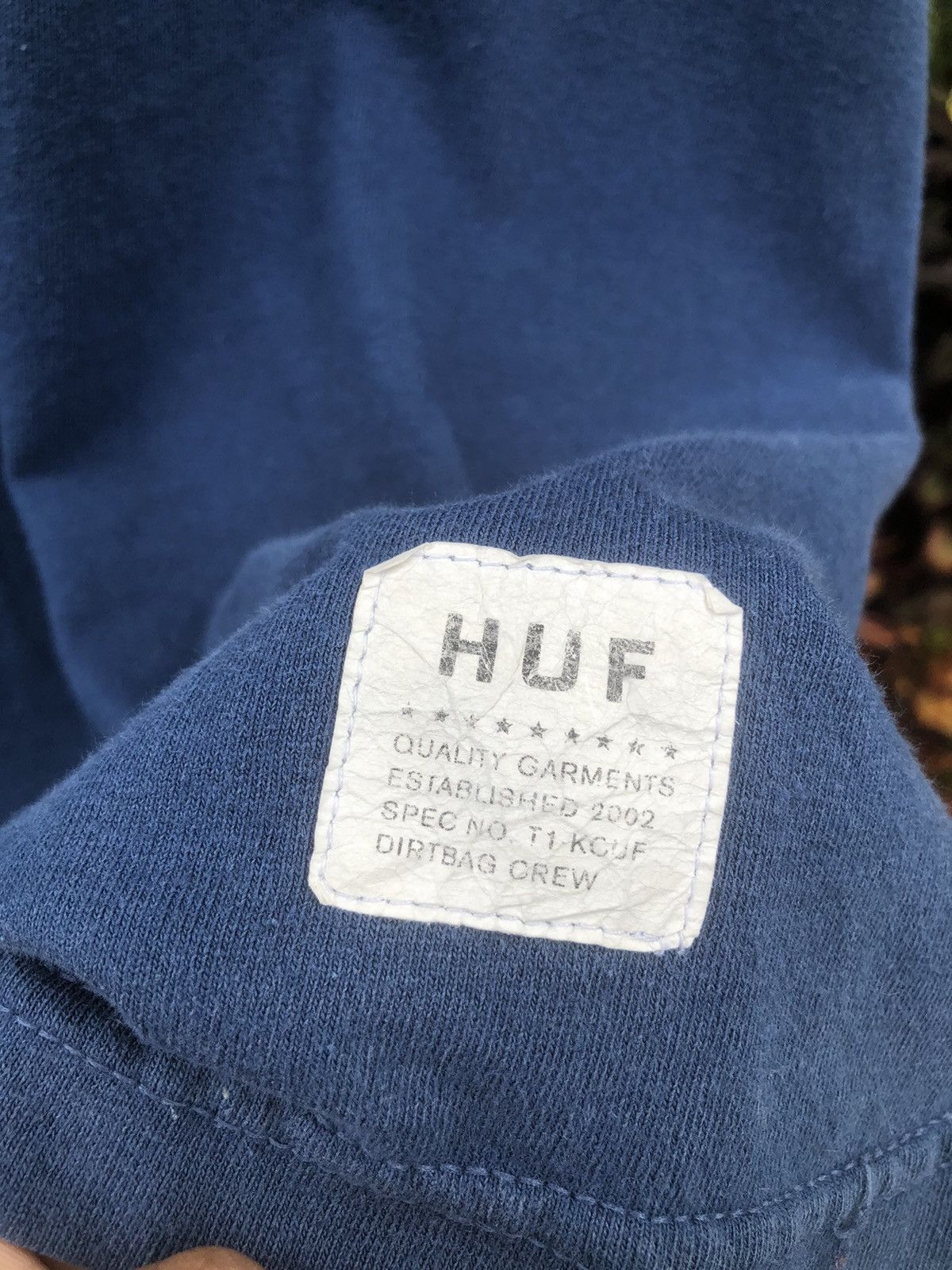 Huf Last Drop🔥Rare🔥Vintage Faded Huf Skate logo T Shirt Size US L / EU 52-54 / 3 - 5 Thumbnail