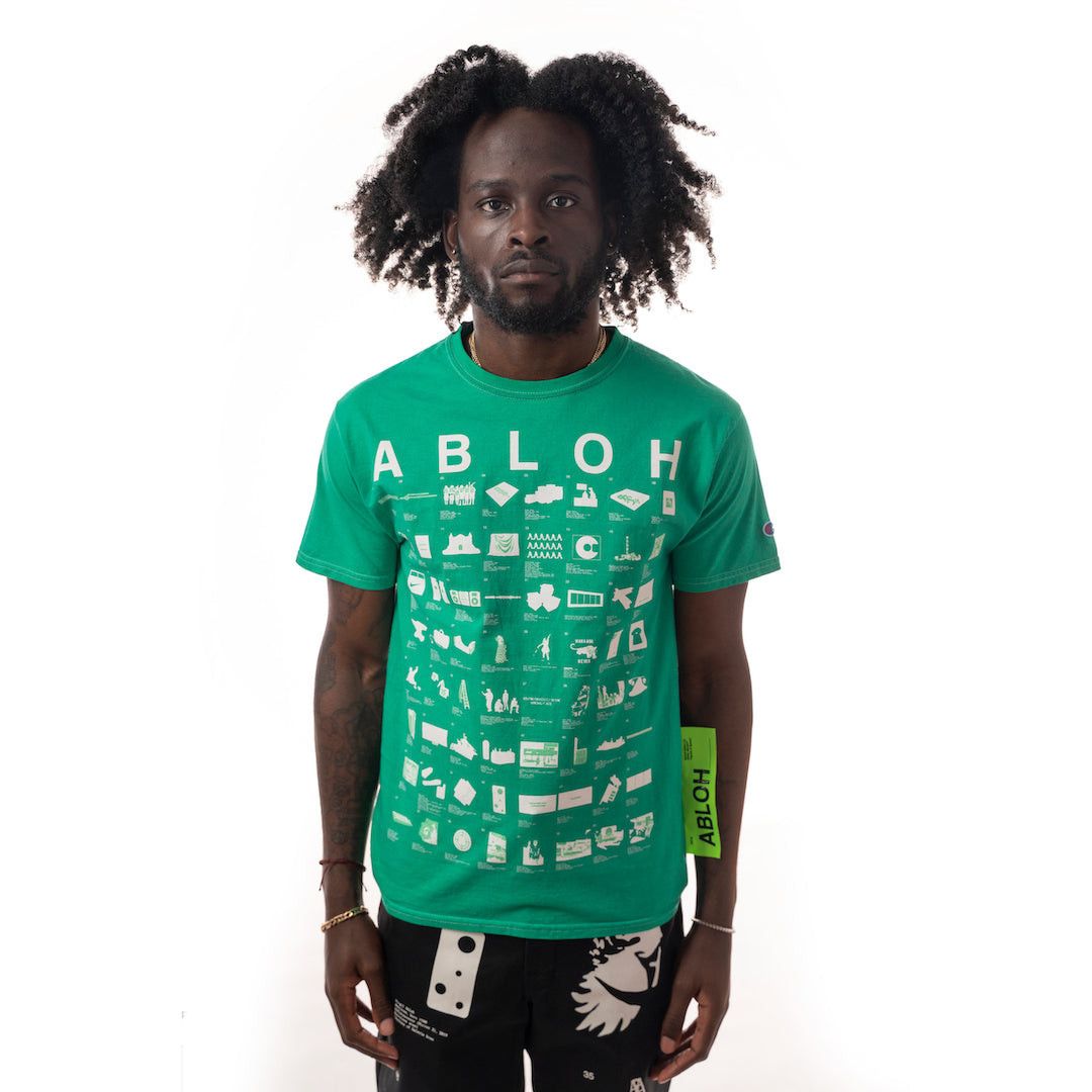 Virgil Abloh Virgil Abloh ICA Collection Tee | Green Size US L / EU 52-54 / 3 - 3 Thumbnail