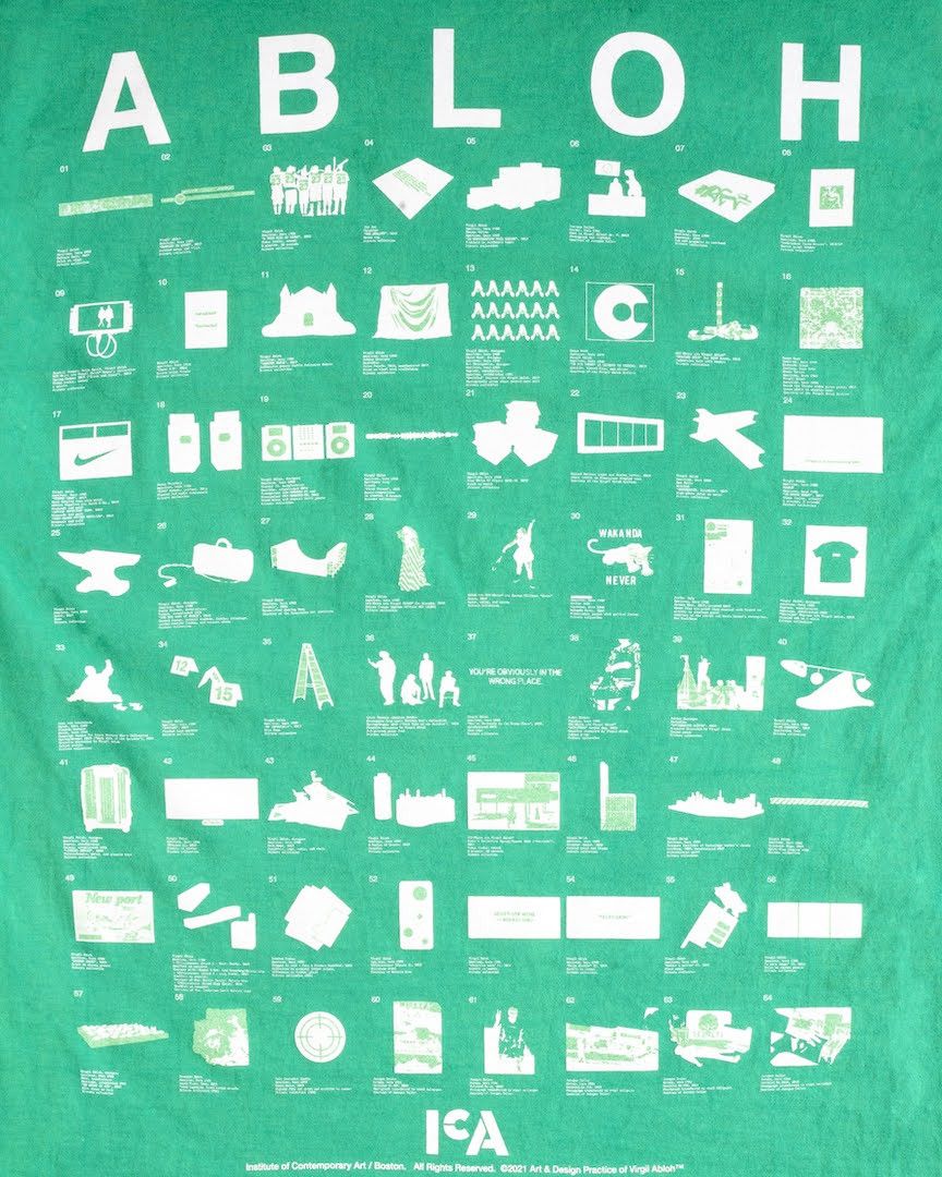 Virgil Abloh Virgil Abloh ICA Collection Tee | Green Size US L / EU 52-54 / 3 - 2 Thumbnail