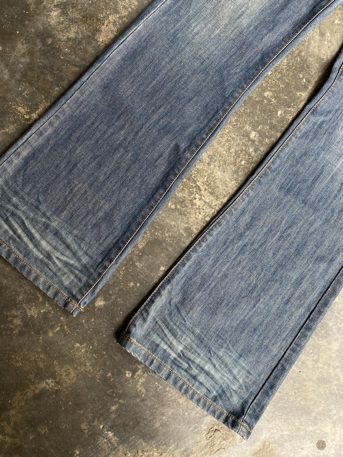 Japanese Brand Bushpants Flare Jeans Size US 31 - 4 Thumbnail