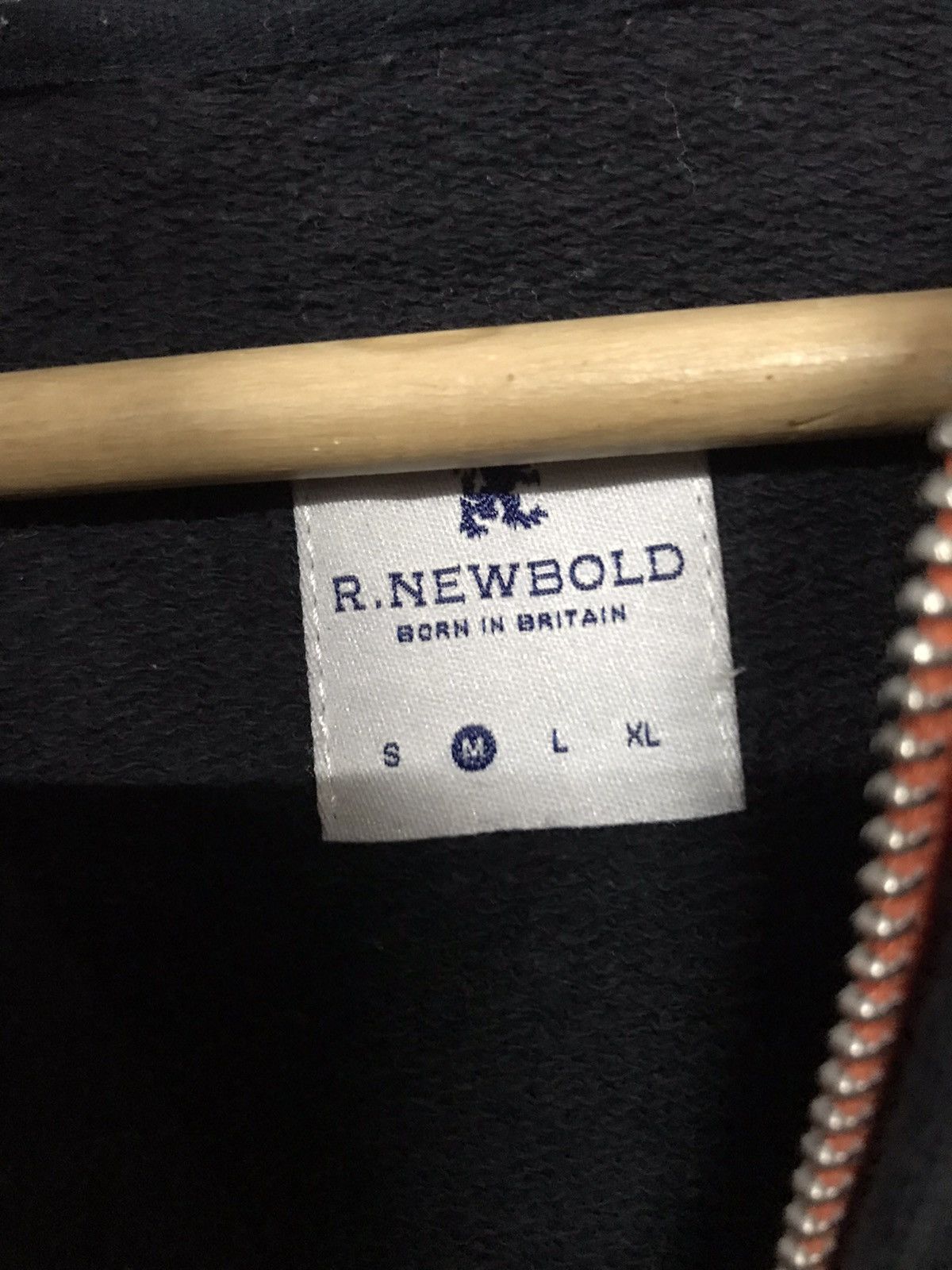 R.Newbold R Newbold Small Logo Hoodie Fullzip Size US M / EU 48-50 / 2 - 4 Thumbnail