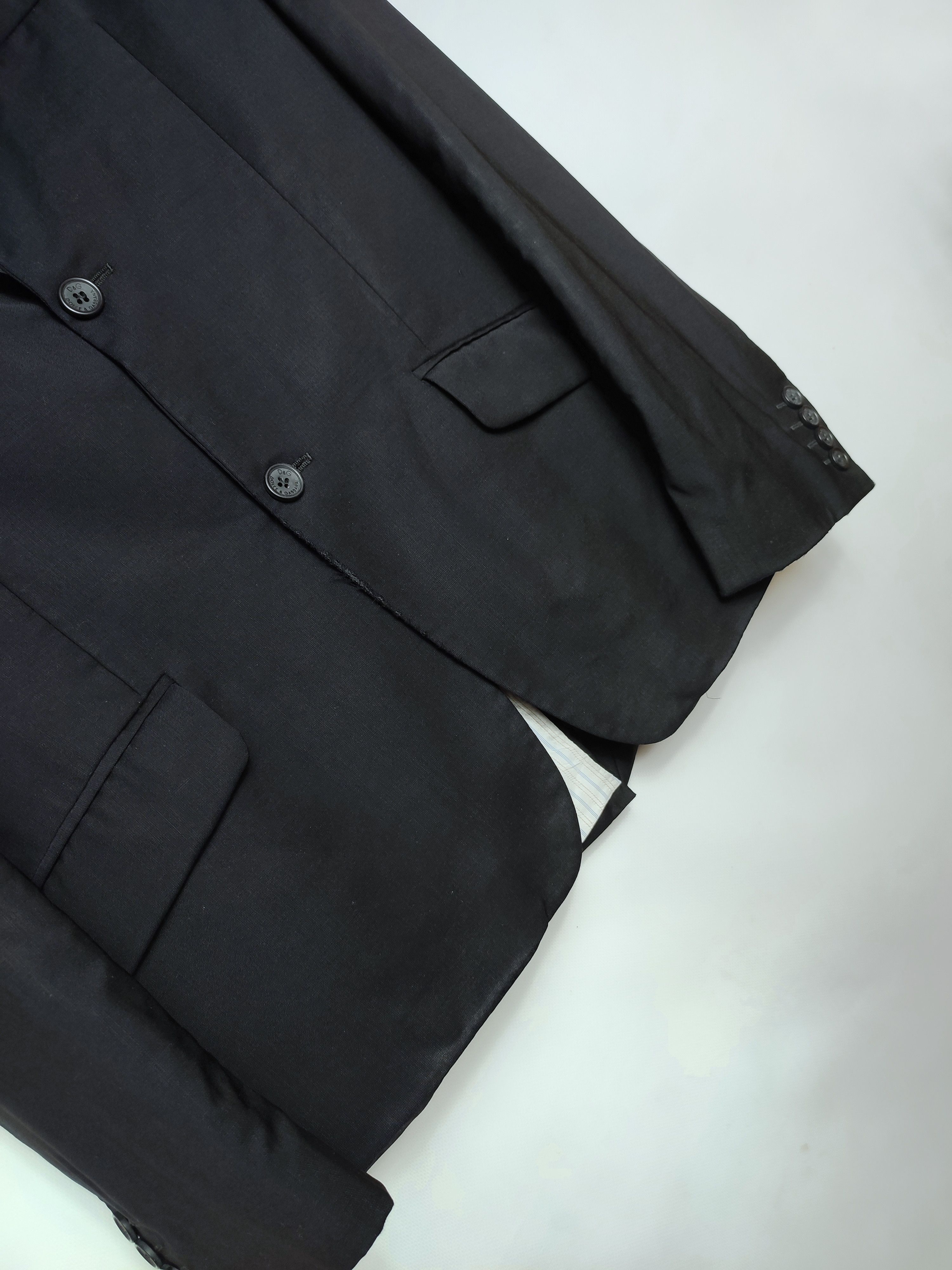 Dolce & Gabbana Dolce & Gabbana Virgin Wool Blazer Size 48R - 9 Thumbnail