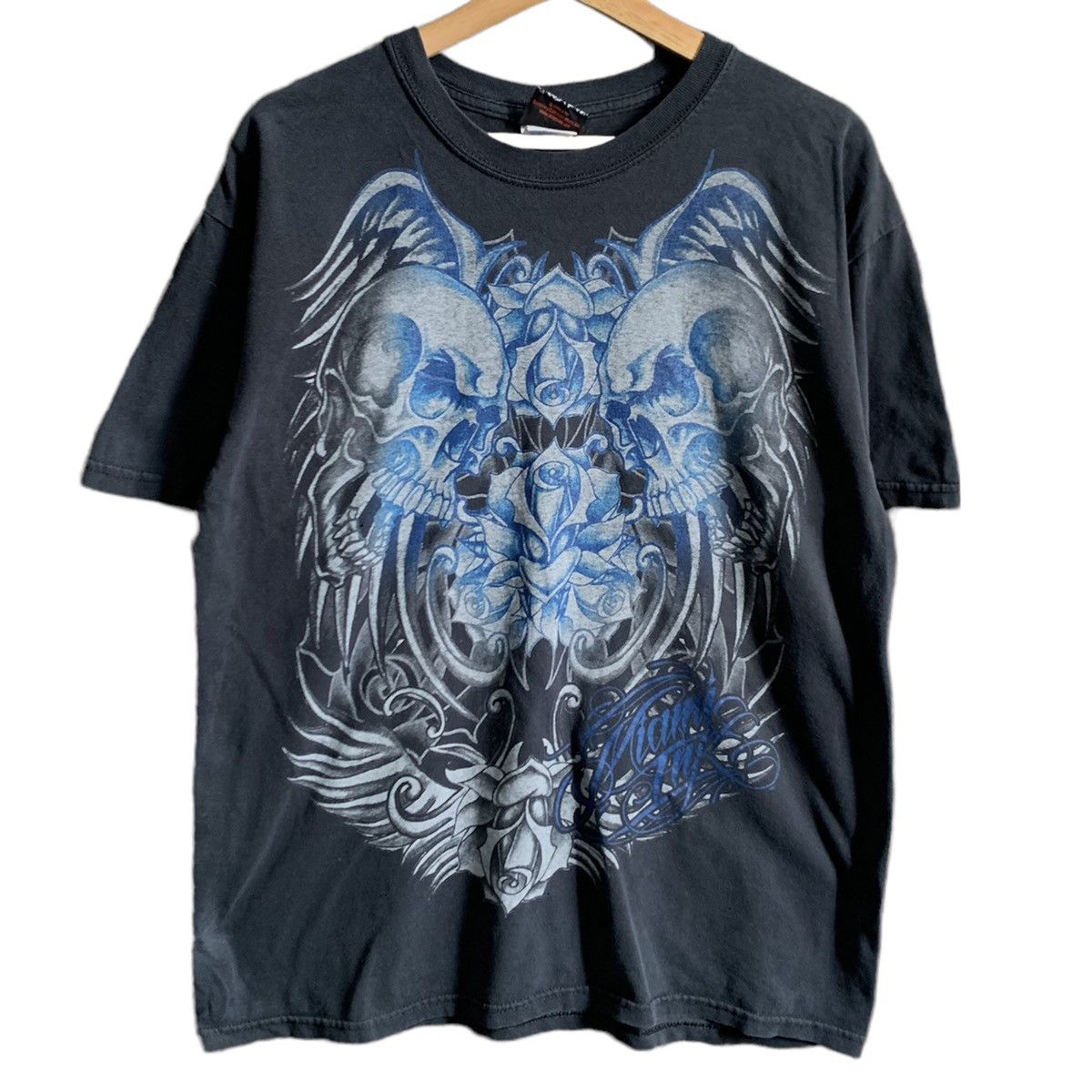 Japanese Brand Miami Ink Print TShirt Size US L / EU 52-54 / 3 - 1 Thumbnail