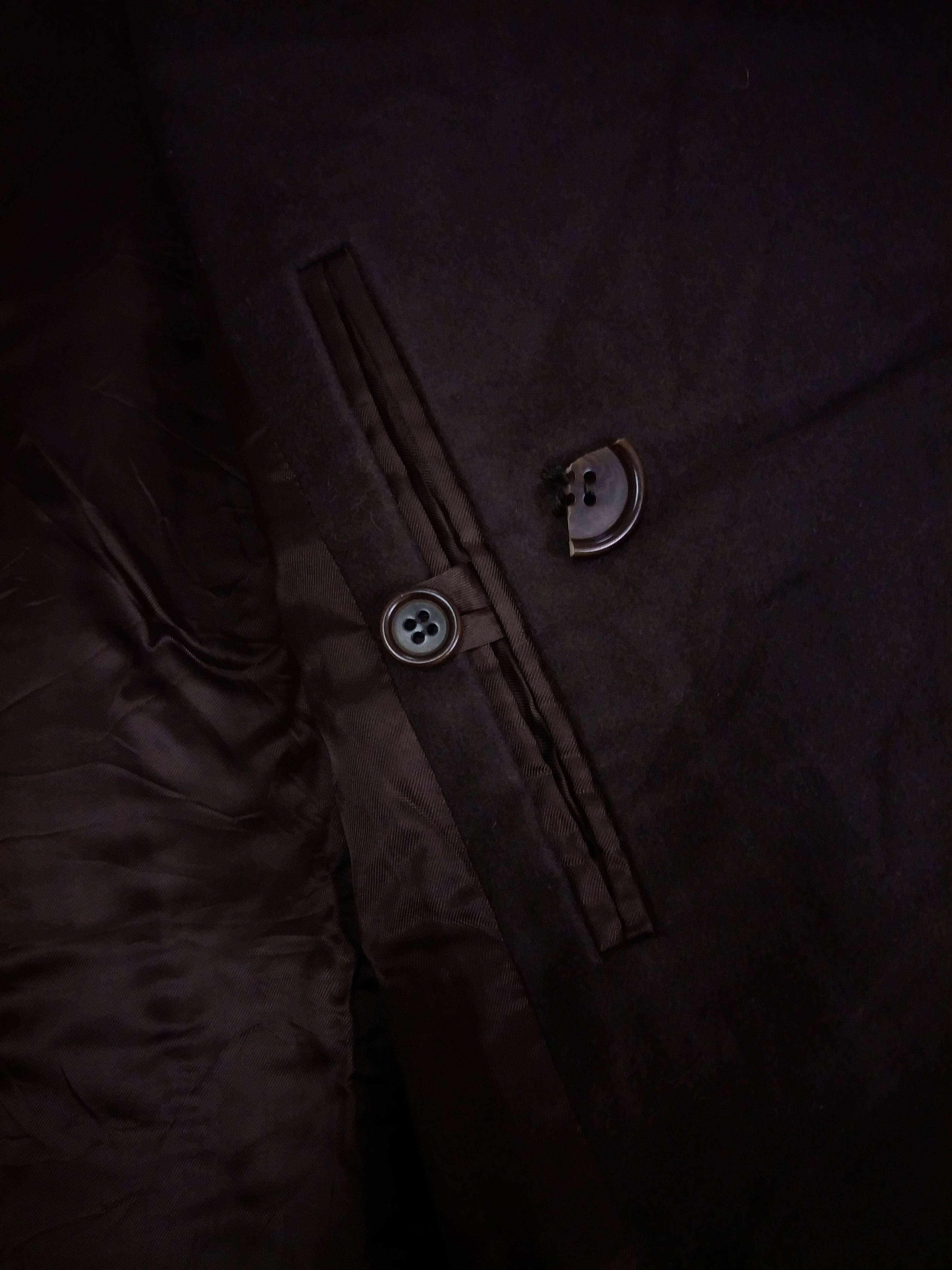 Helmut Lang Moleskin Helmut Lang 1990’s Rare Double Breasted Coat Size US S / EU 44-46 / 1 - 9 Thumbnail