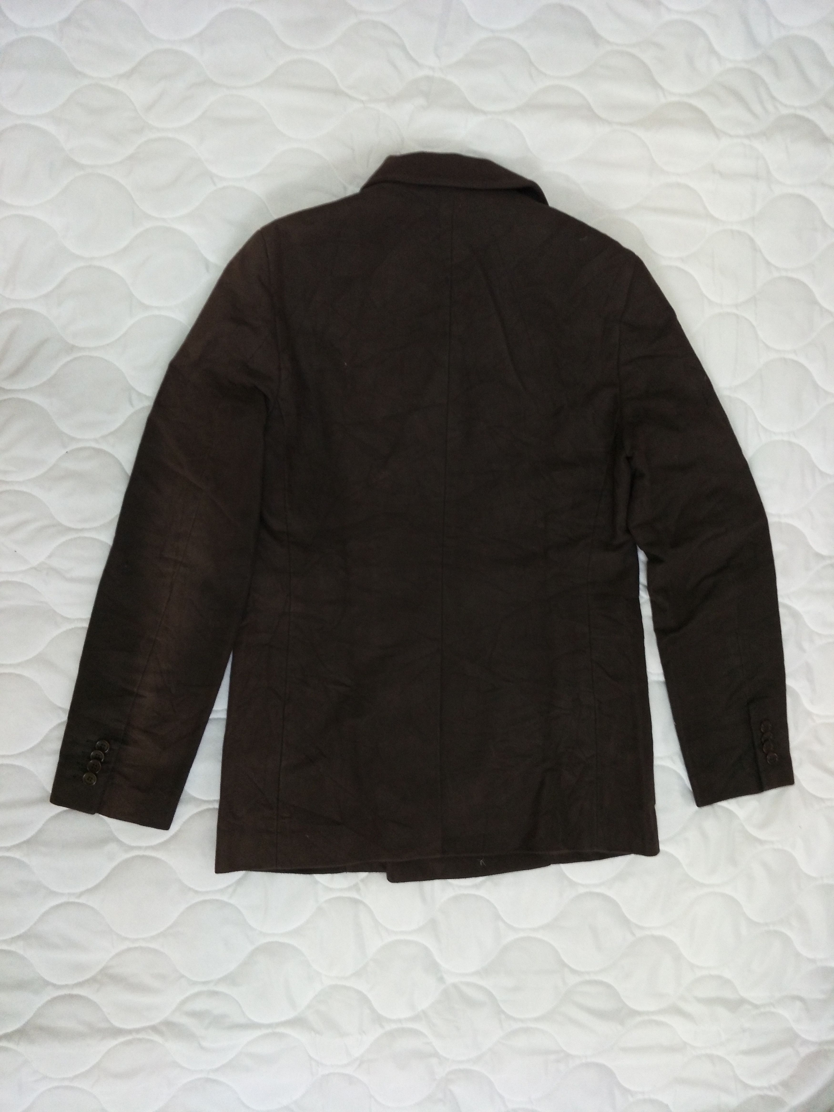 Helmut Lang Moleskin Helmut Lang 1990’s Rare Double Breasted Coat Size US S / EU 44-46 / 1 - 2 Thumbnail