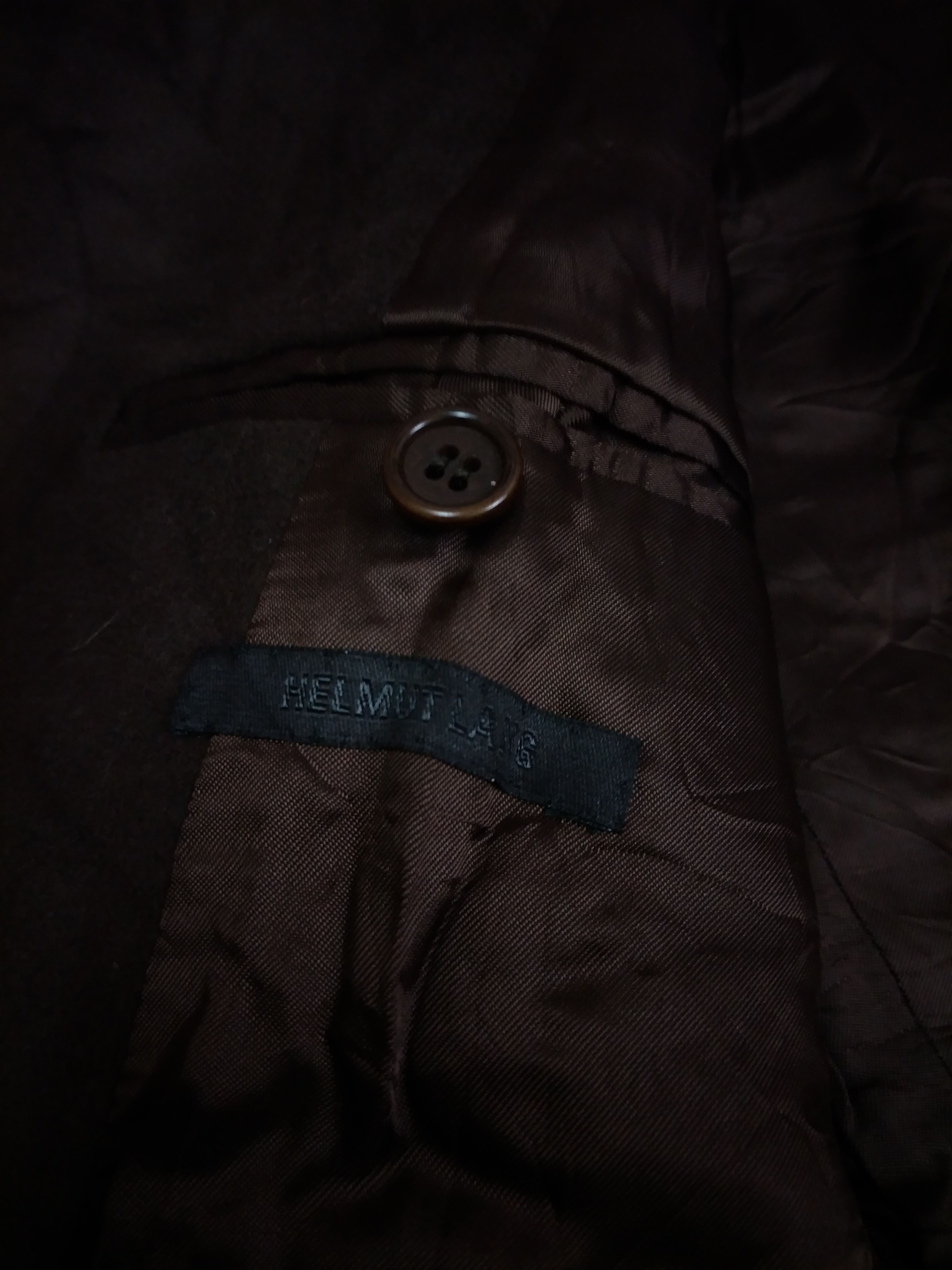 Helmut Lang Moleskin Helmut Lang 1990’s Rare Double Breasted Coat Size US S / EU 44-46 / 1 - 10 Thumbnail