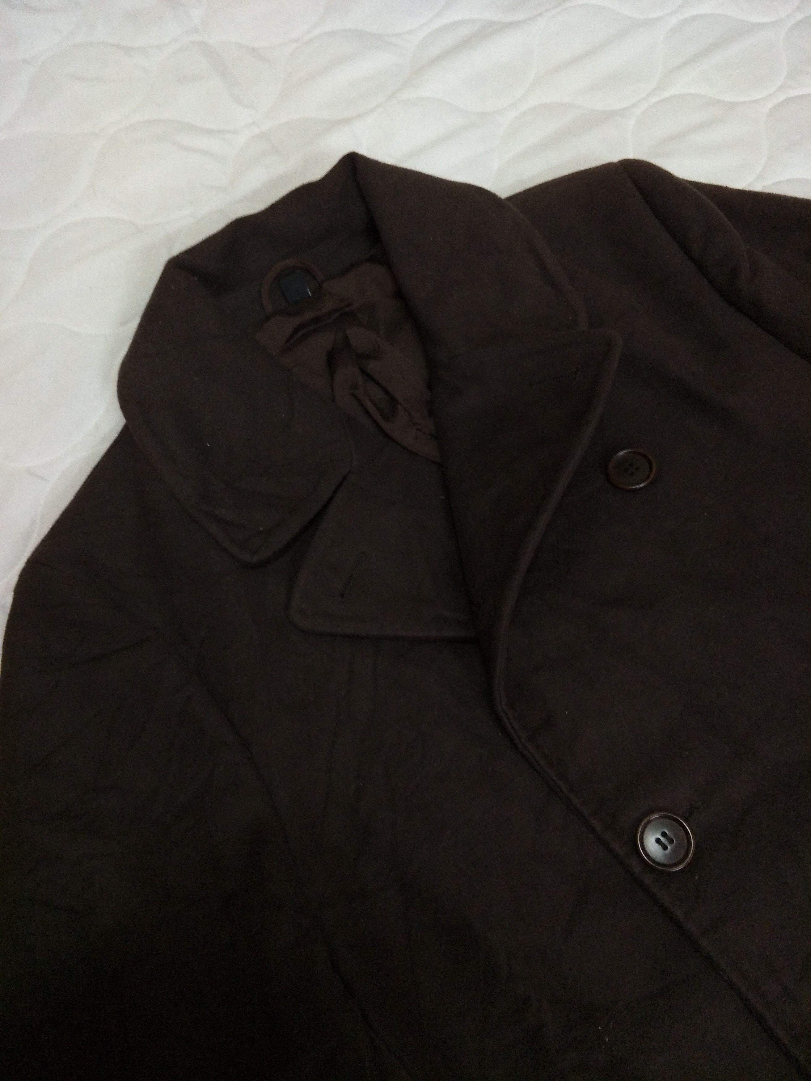 Helmut Lang Moleskin Helmut Lang 1990’s Rare Double Breasted Coat Size US S / EU 44-46 / 1 - 5 Thumbnail