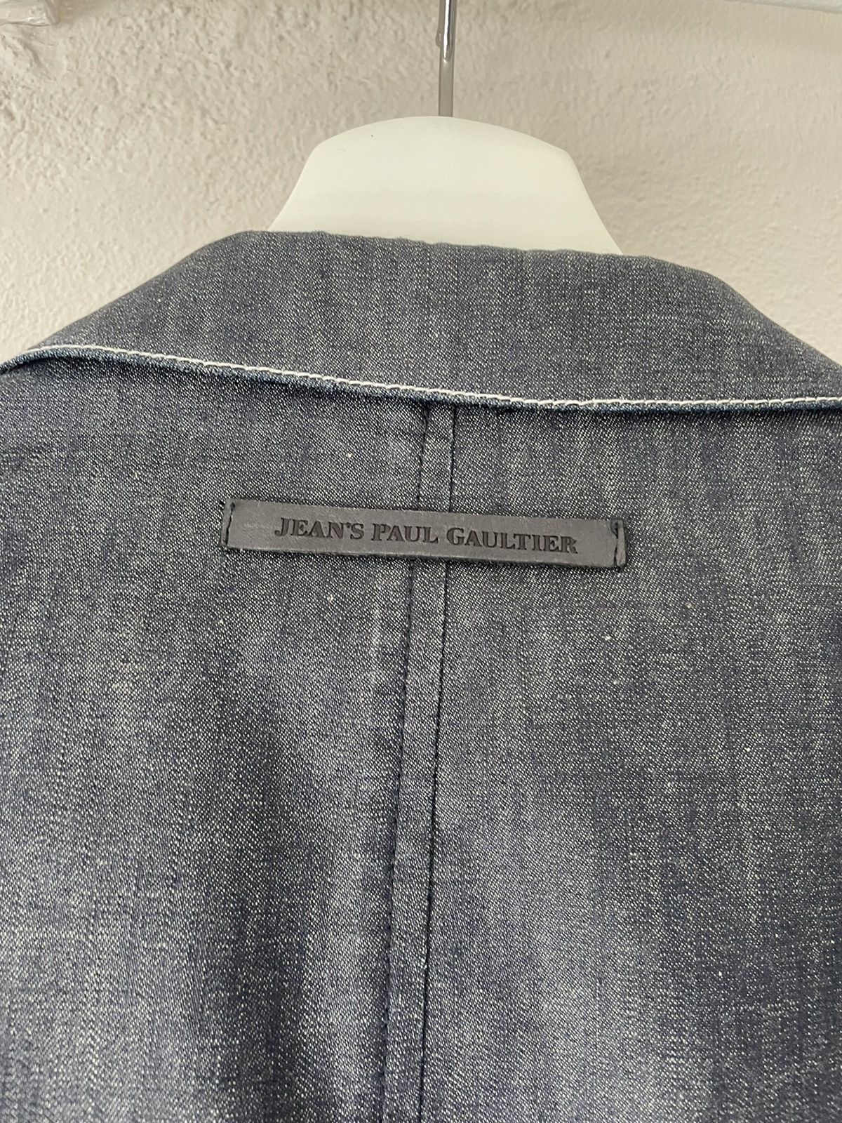Jean Paul Gaultier SS08 Dark Blue Denim Blazer Size US M / EU 48-50 / 2 - 6 Thumbnail