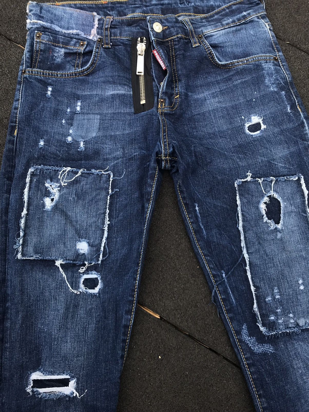 Dsquared2 Dsquared2 Jeans Distressed Denim Faded pants Size US 30 / EU 46 - 3 Thumbnail