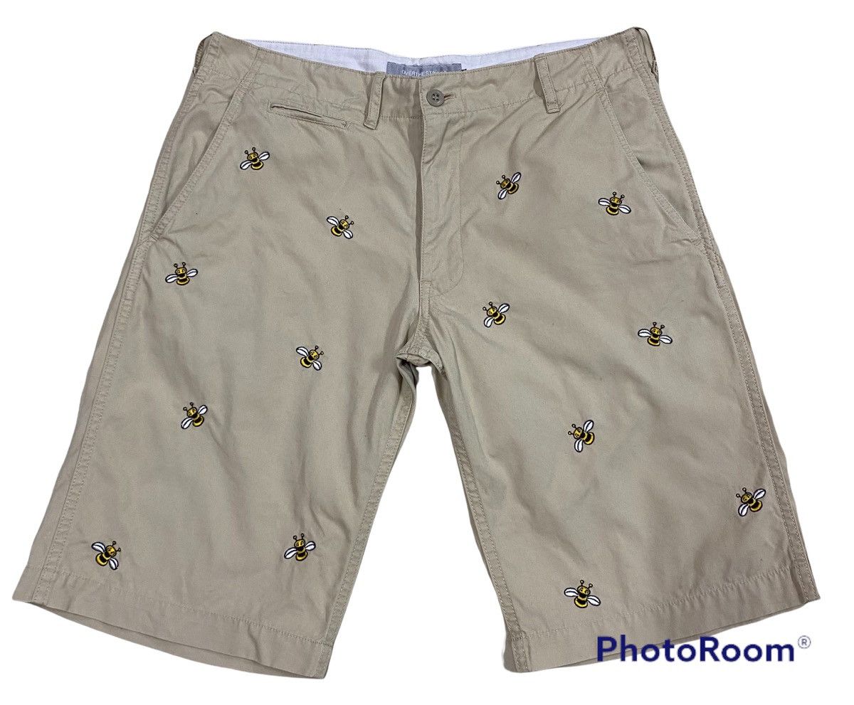 Embroidered Bee Shorts Pants