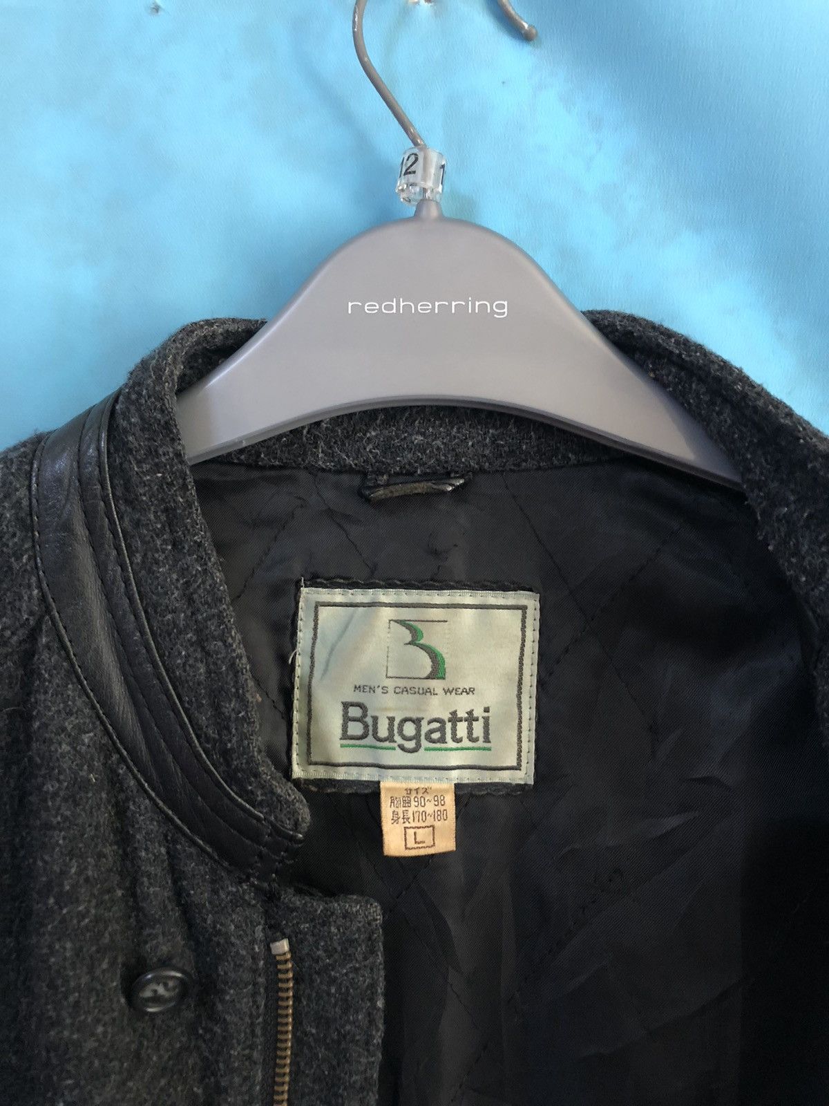 Bugatti cowhide bugatti biker casual #1889 Size US L / EU 52-54 / 3 - 6 Thumbnail