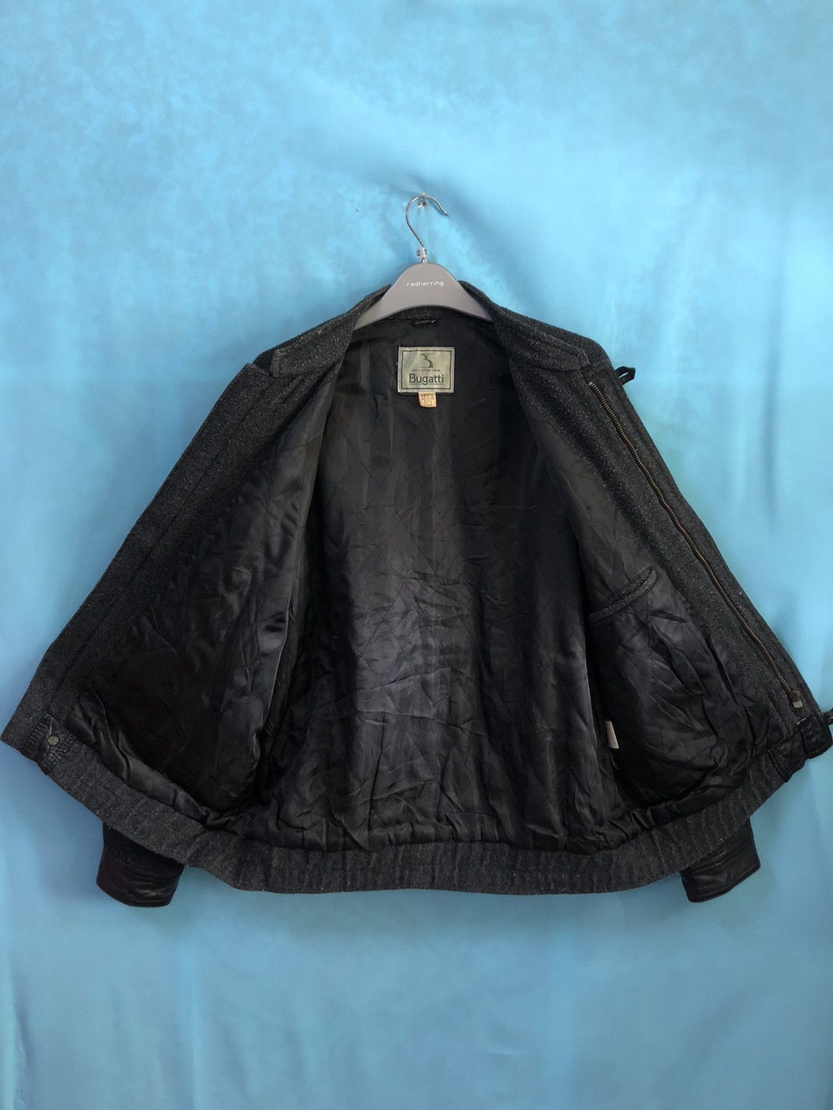 Bugatti cowhide bugatti biker casual #1889 Size US L / EU 52-54 / 3 - 5 Thumbnail