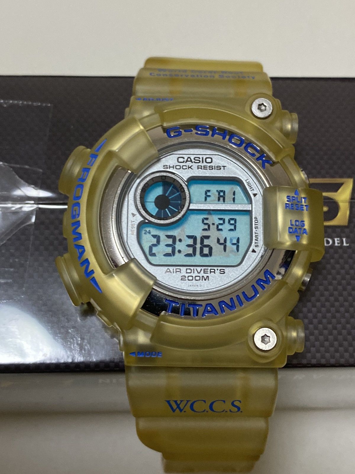 Casio Limited Edition Casio G shock Frogman W.C.C.S Japan Size ONE SIZE - 7 Thumbnail