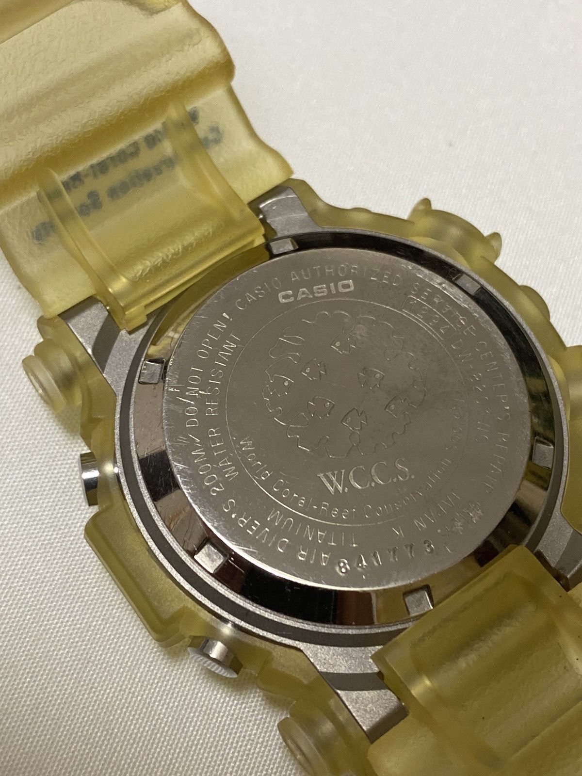 Casio Limited Edition Casio G shock Frogman W.C.C.S Japan Size ONE SIZE - 15 Thumbnail