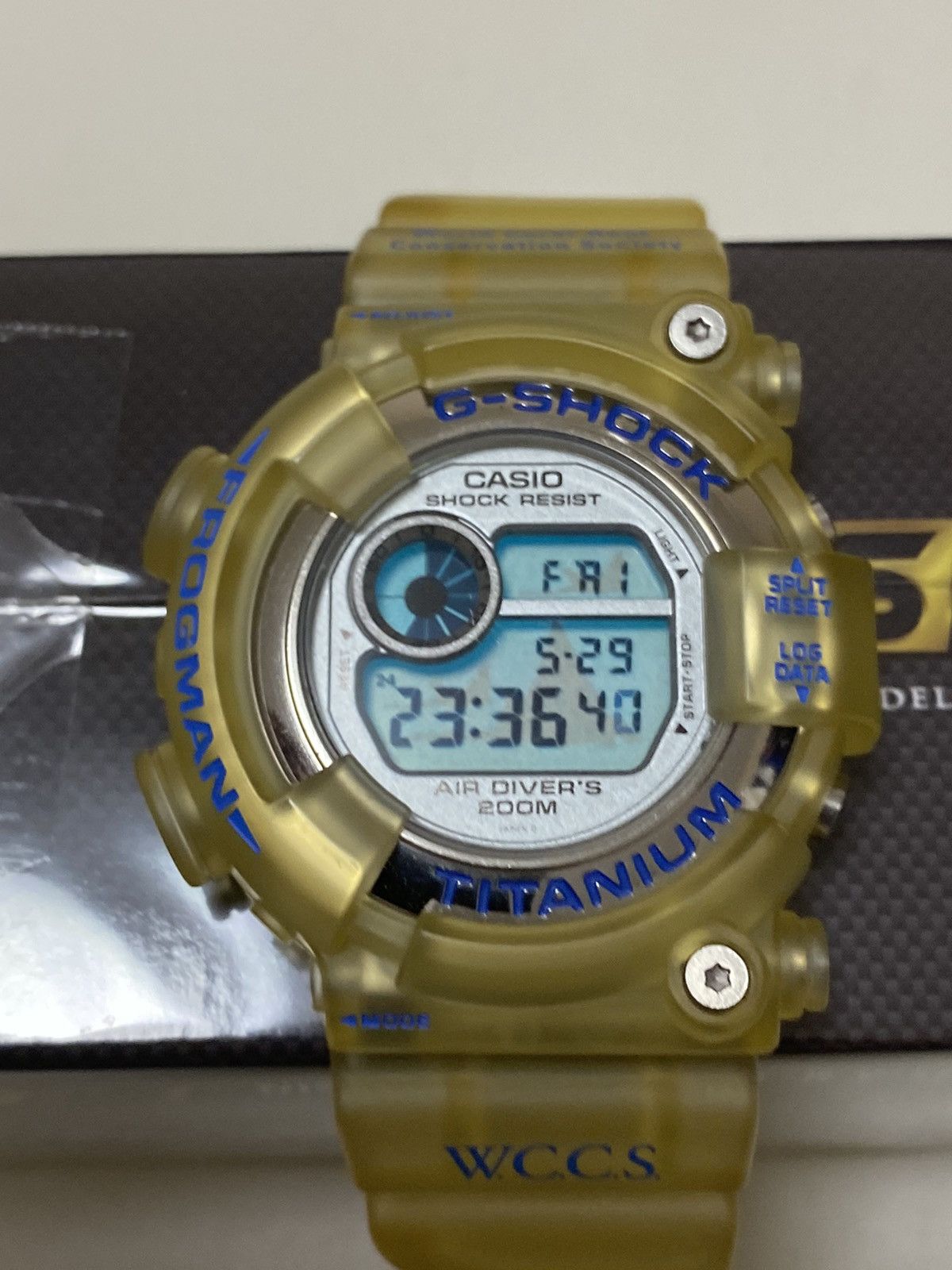 Casio Limited Edition Casio G shock Frogman W.C.C.S Japan Size ONE SIZE - 6 Thumbnail