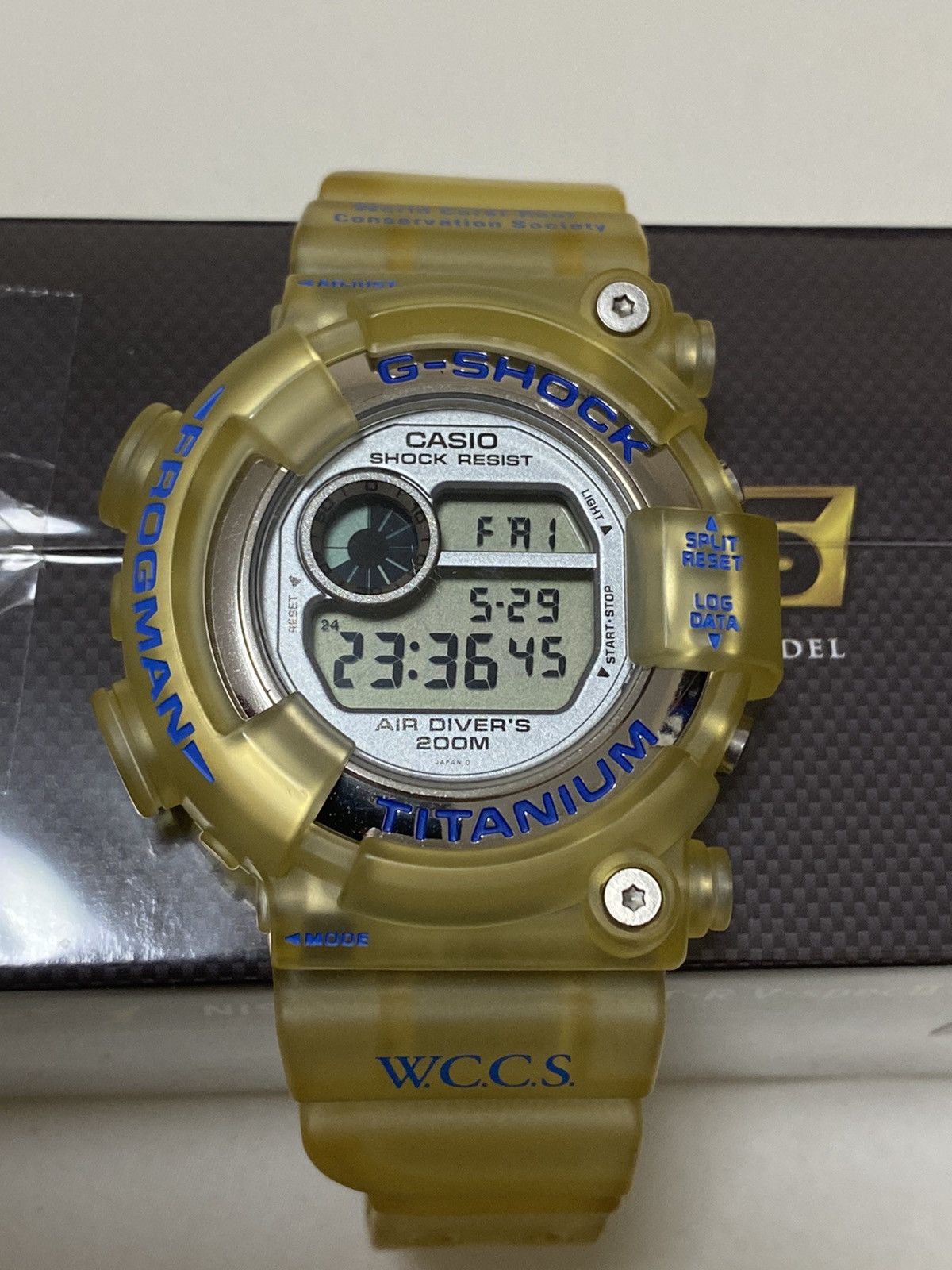 Casio Limited Edition Casio G shock Frogman W.C.C.S Japan Size ONE SIZE - 8 Thumbnail
