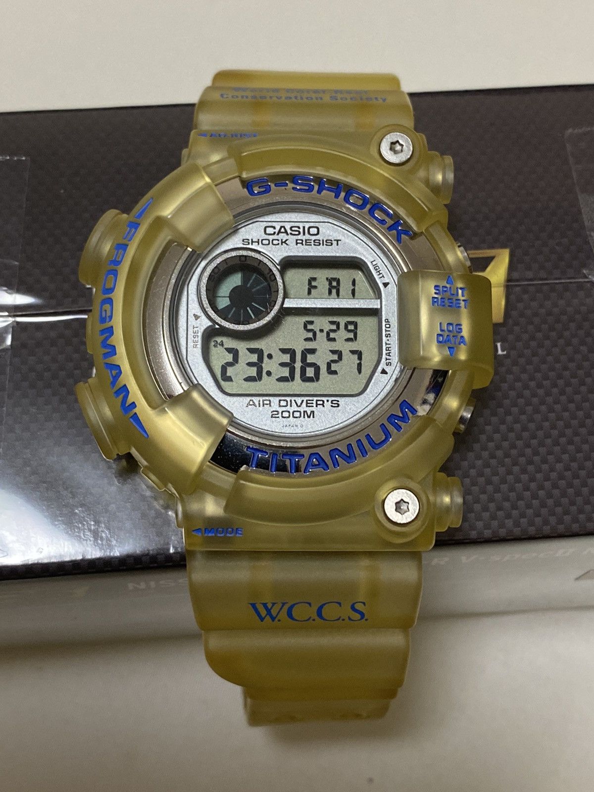 Casio Limited Edition Casio G shock Frogman W.C.C.S Japan Size ONE SIZE - 4 Thumbnail