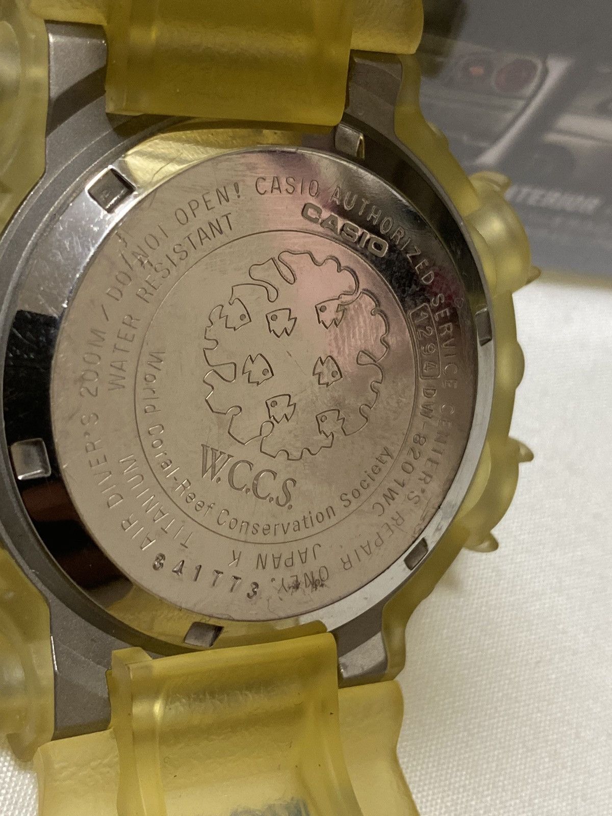 Casio Limited Edition Casio G shock Frogman W.C.C.S Japan Size ONE SIZE - 17 Thumbnail