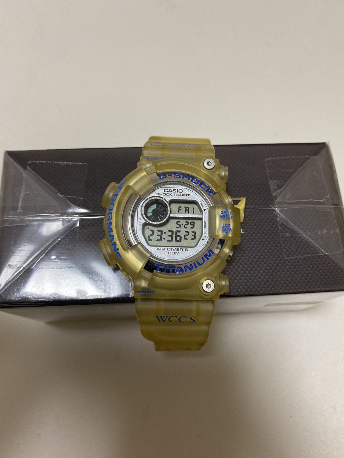 Casio Limited Edition Casio G shock Frogman W.C.C.S Japan Size ONE SIZE - 3 Thumbnail