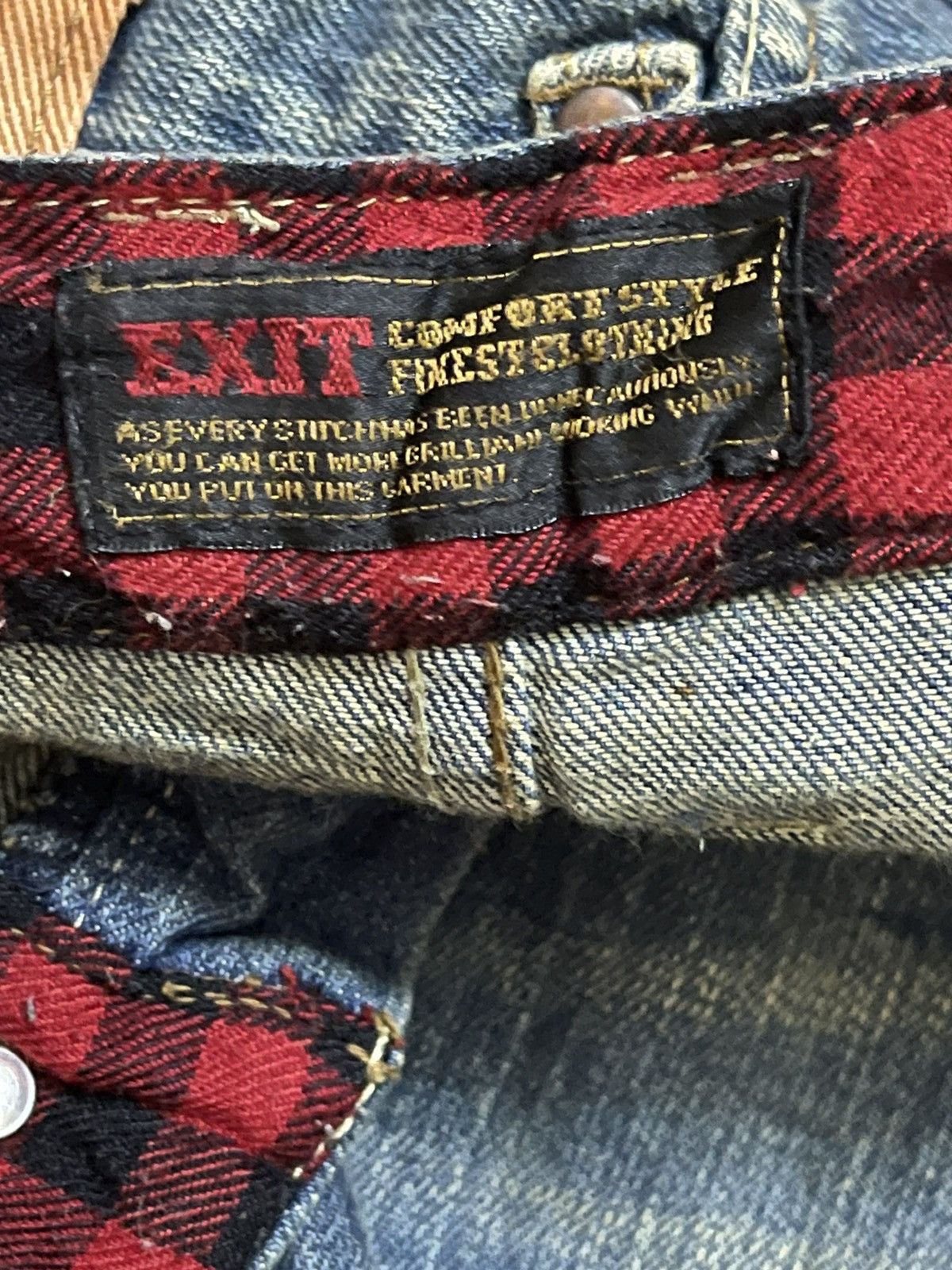 Designer × Japanese Brand 🔥Japanese Brand🔥 Double Waist Denim Jeans Size US 30 / EU 46 - 4 Thumbnail