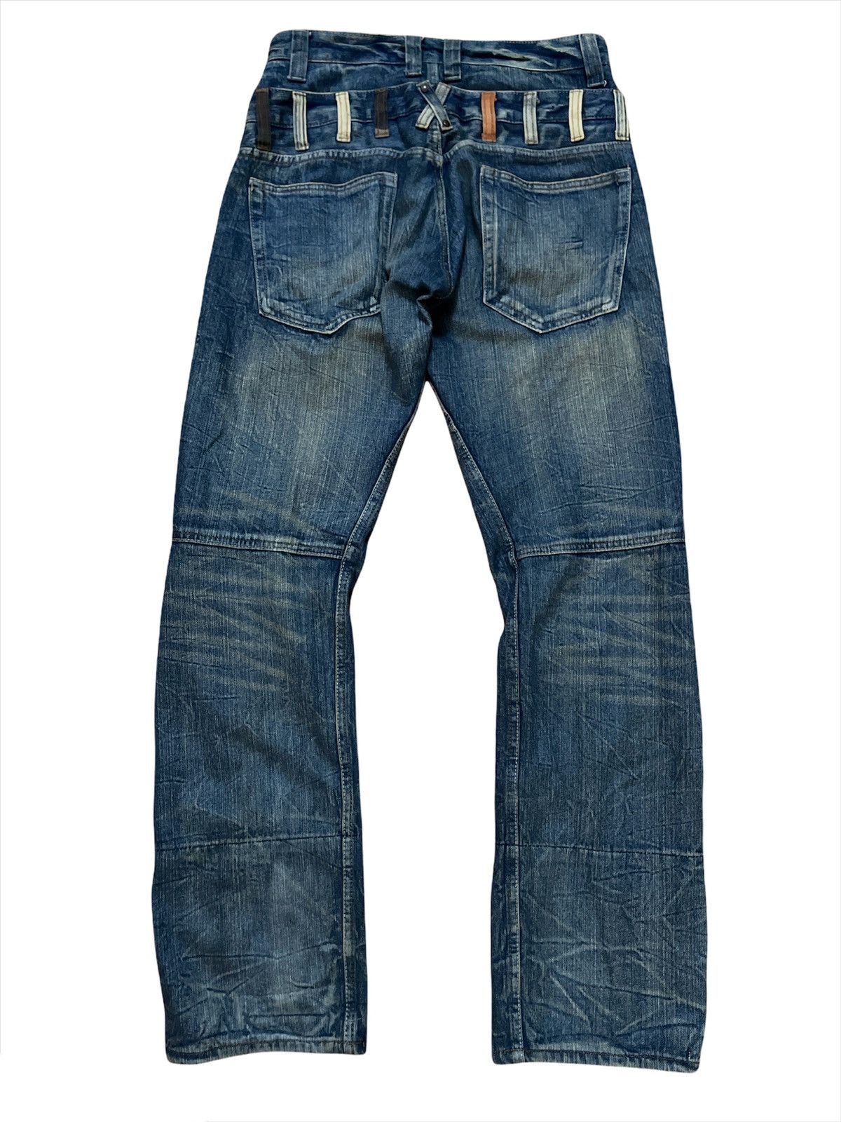 Designer × Japanese Brand 🔥Japanese Brand🔥 Double Waist Denim Jeans Size US 30 / EU 46 - 2 Thumbnail